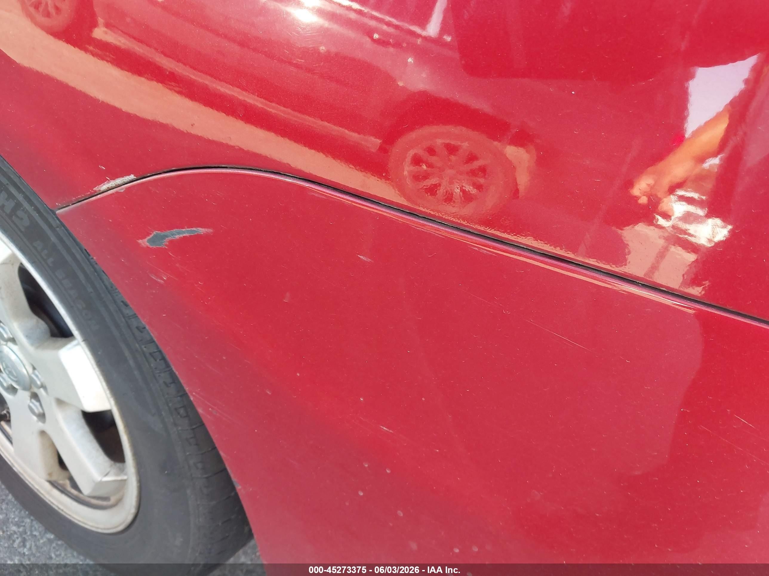 2006 Toyota Prius   Red vin: JTDKB22U063144380