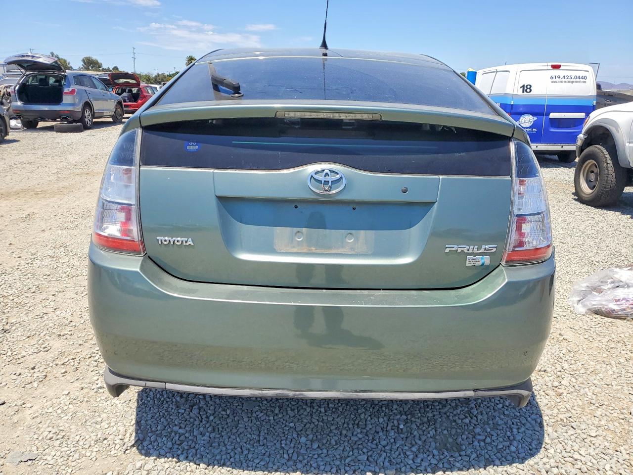 2004 Toyota Prius Base Зеленый vin: JTDKB22U140036316