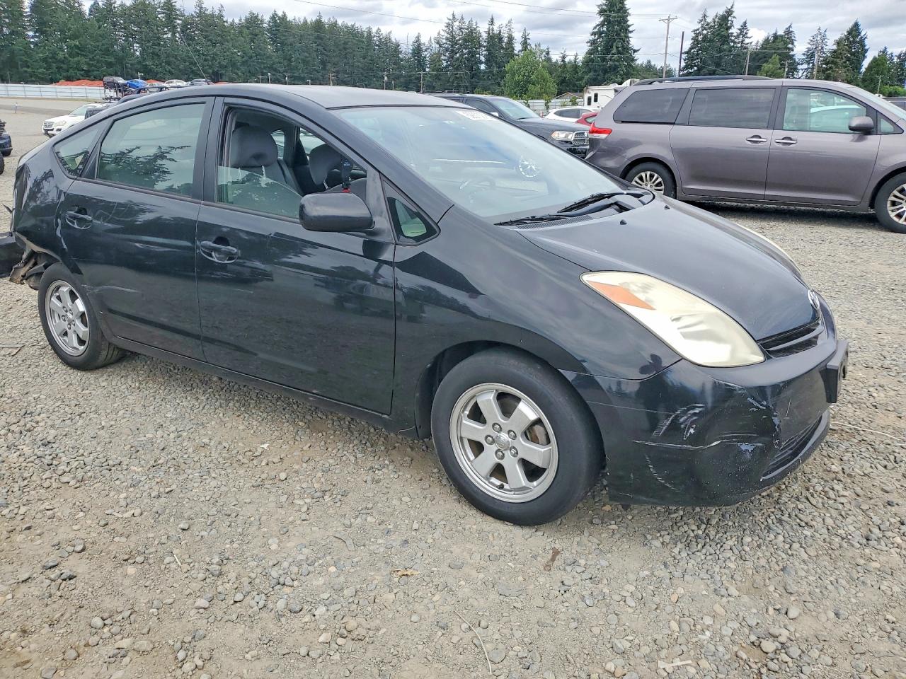 2004 Toyota Prius Base Black vin: JTDKB22U140114058