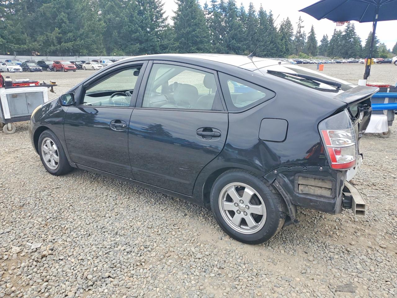 2004 Toyota Prius Base Black vin: JTDKB22U140114058