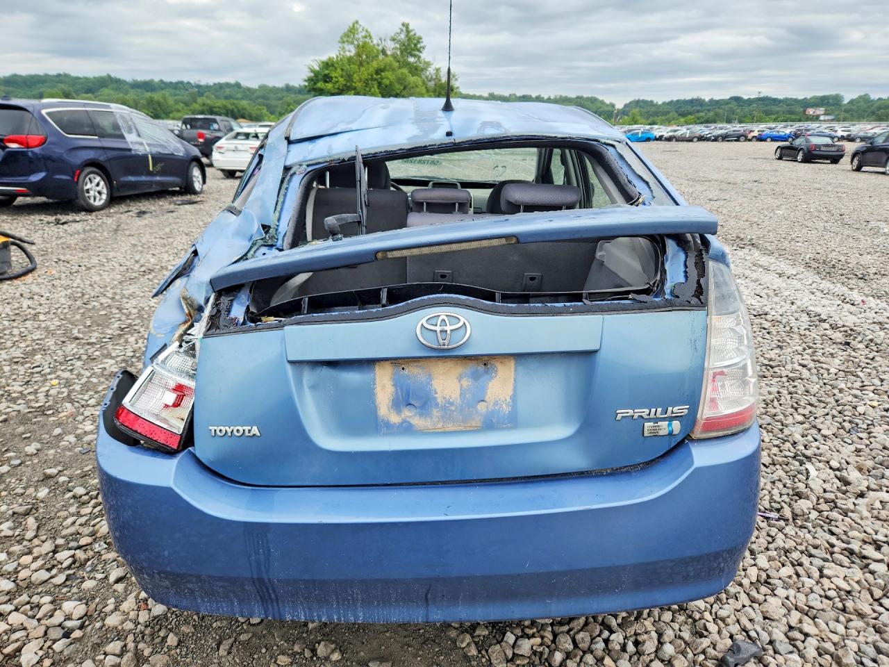 2006 Toyota Prius Base Синий vin: JTDKB22U363144325