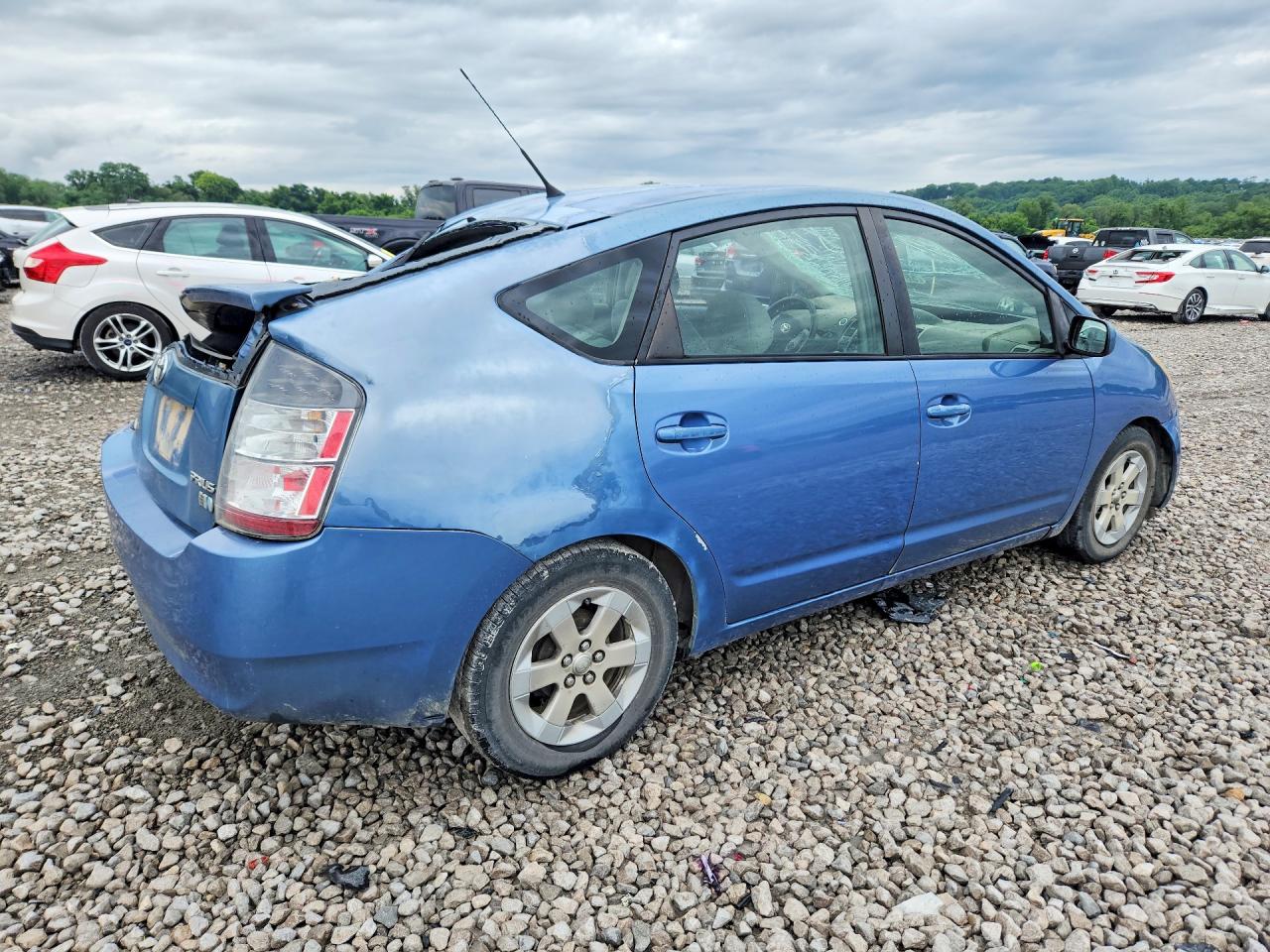2006 Toyota Prius Base Синий vin: JTDKB22U363144325