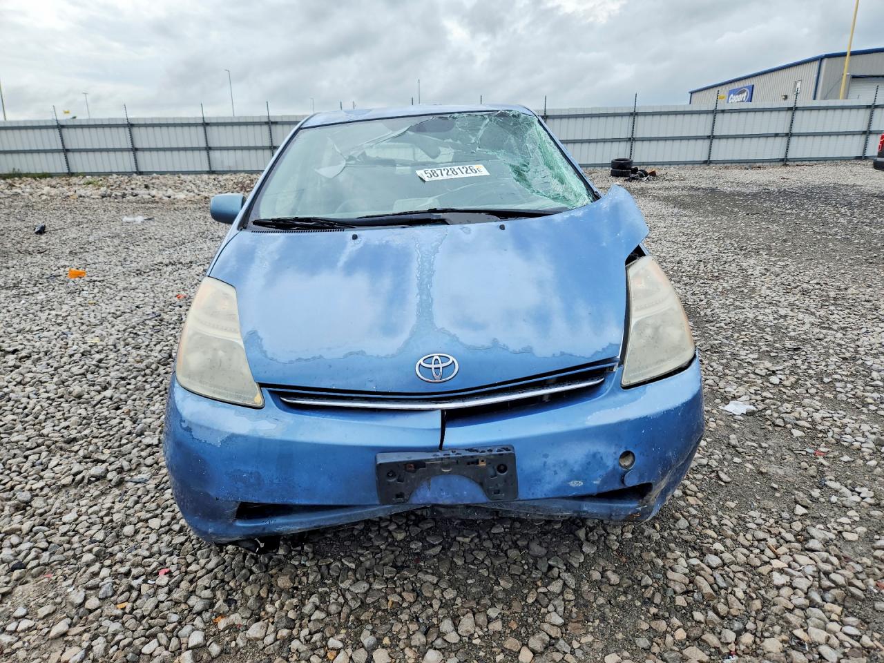 2006 Toyota Prius Base Синий vin: JTDKB22U363144325