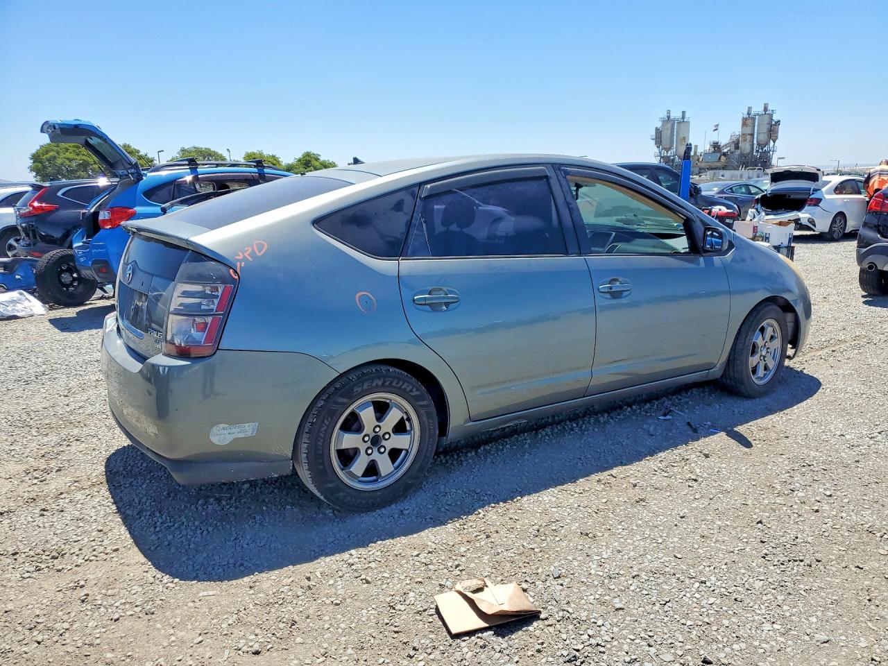 2004 Toyota Prius Base Зеленый vin: JTDKB22U440056480