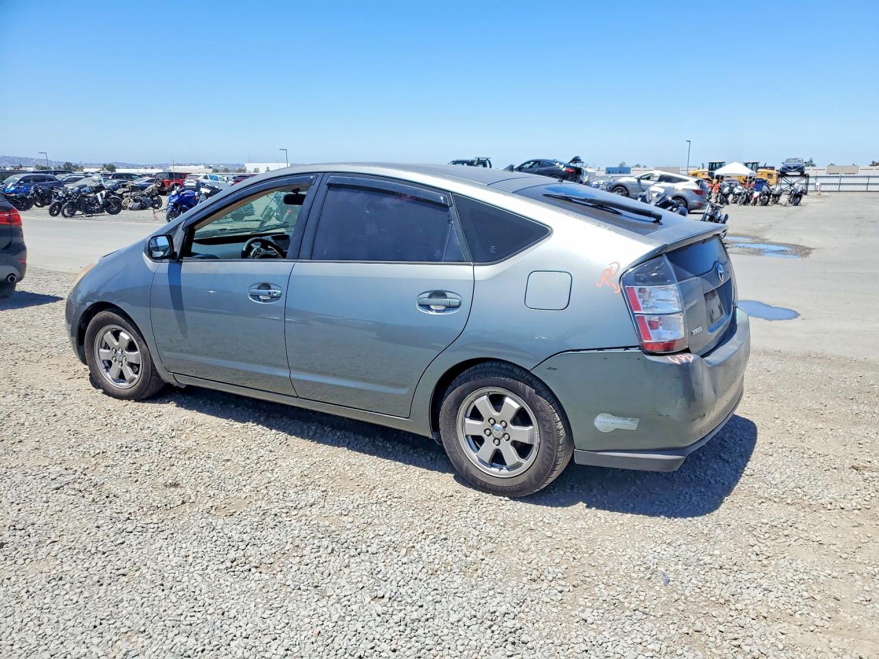 2004 Toyota Prius Base Зеленый vin: JTDKB22U440056480