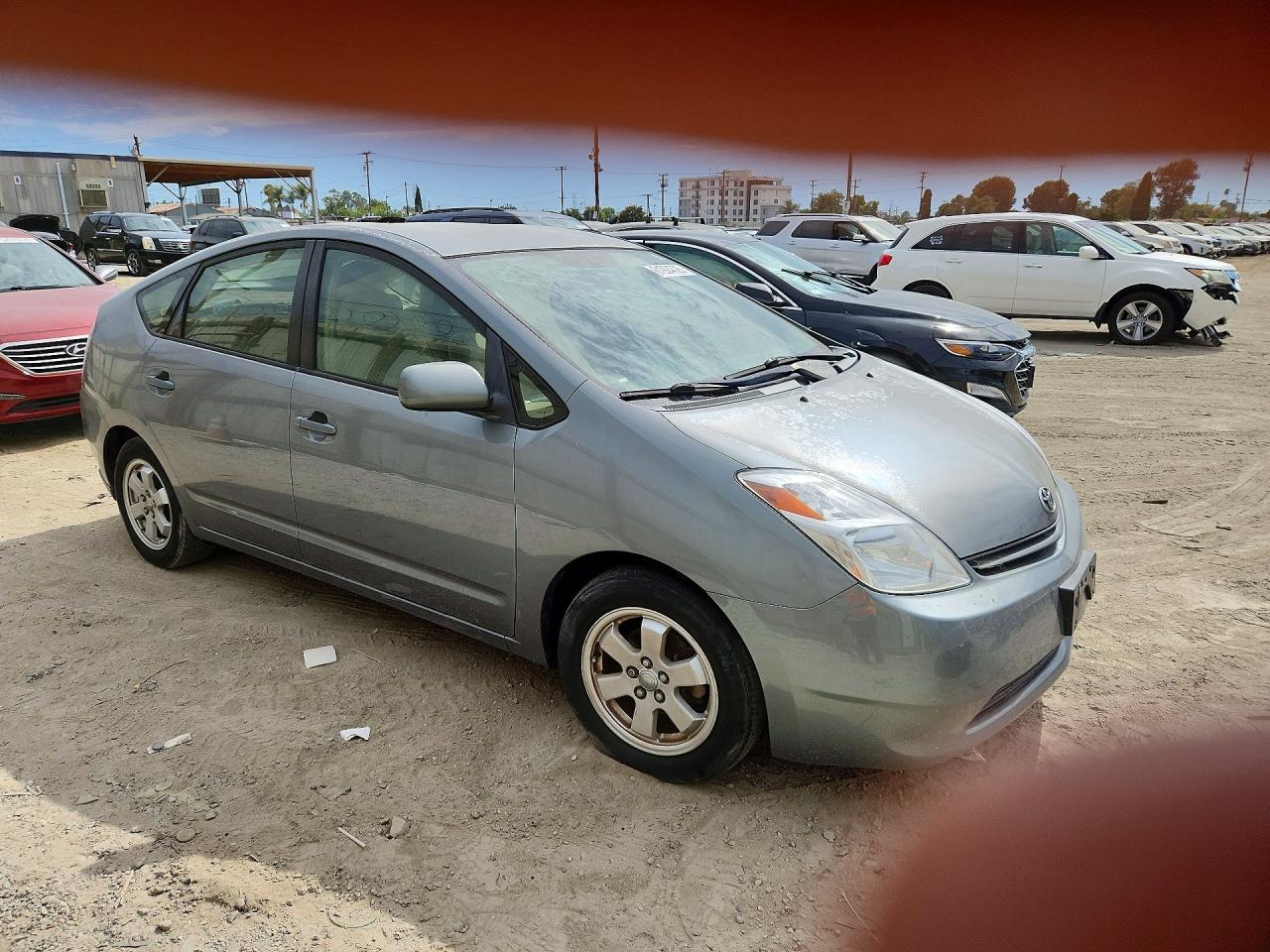 2004 Toyota Prius Base Серый vin: JTDKB22U440109243