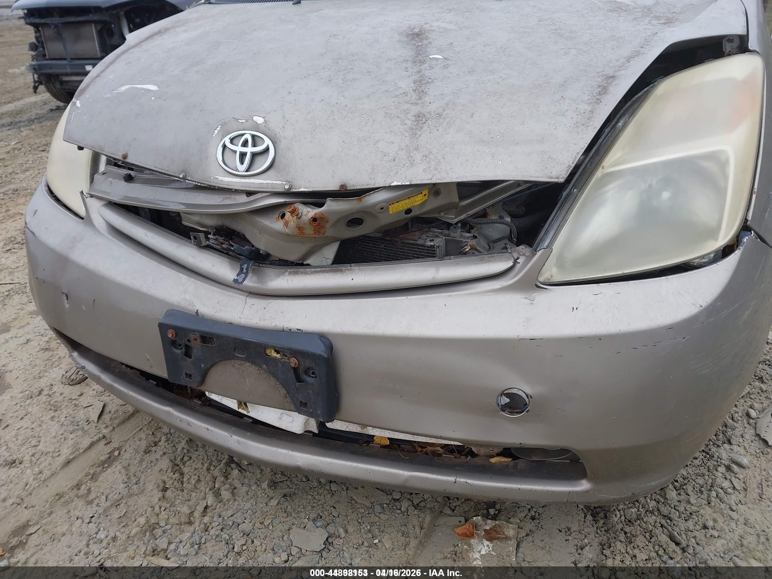 2005 Toyota Prius   Желто-коричневый vin: JTDKB22U453002502