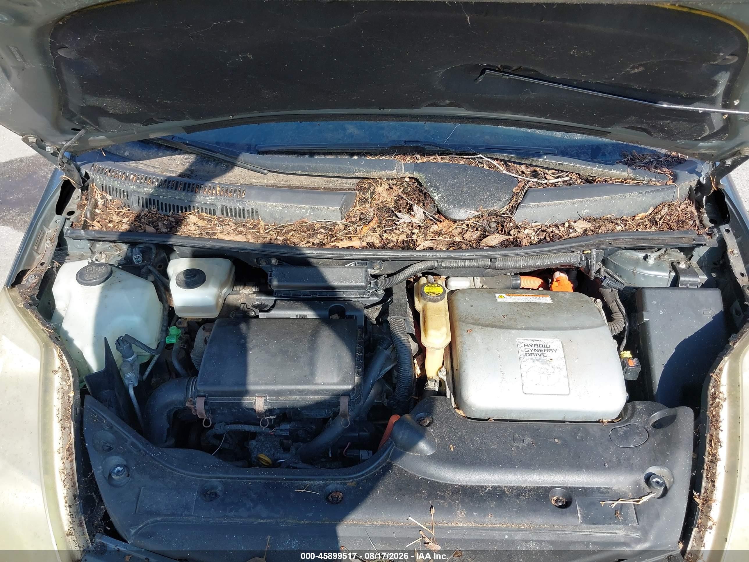 2005 Toyota Prius   Gray vin: JTDKB22U453005982