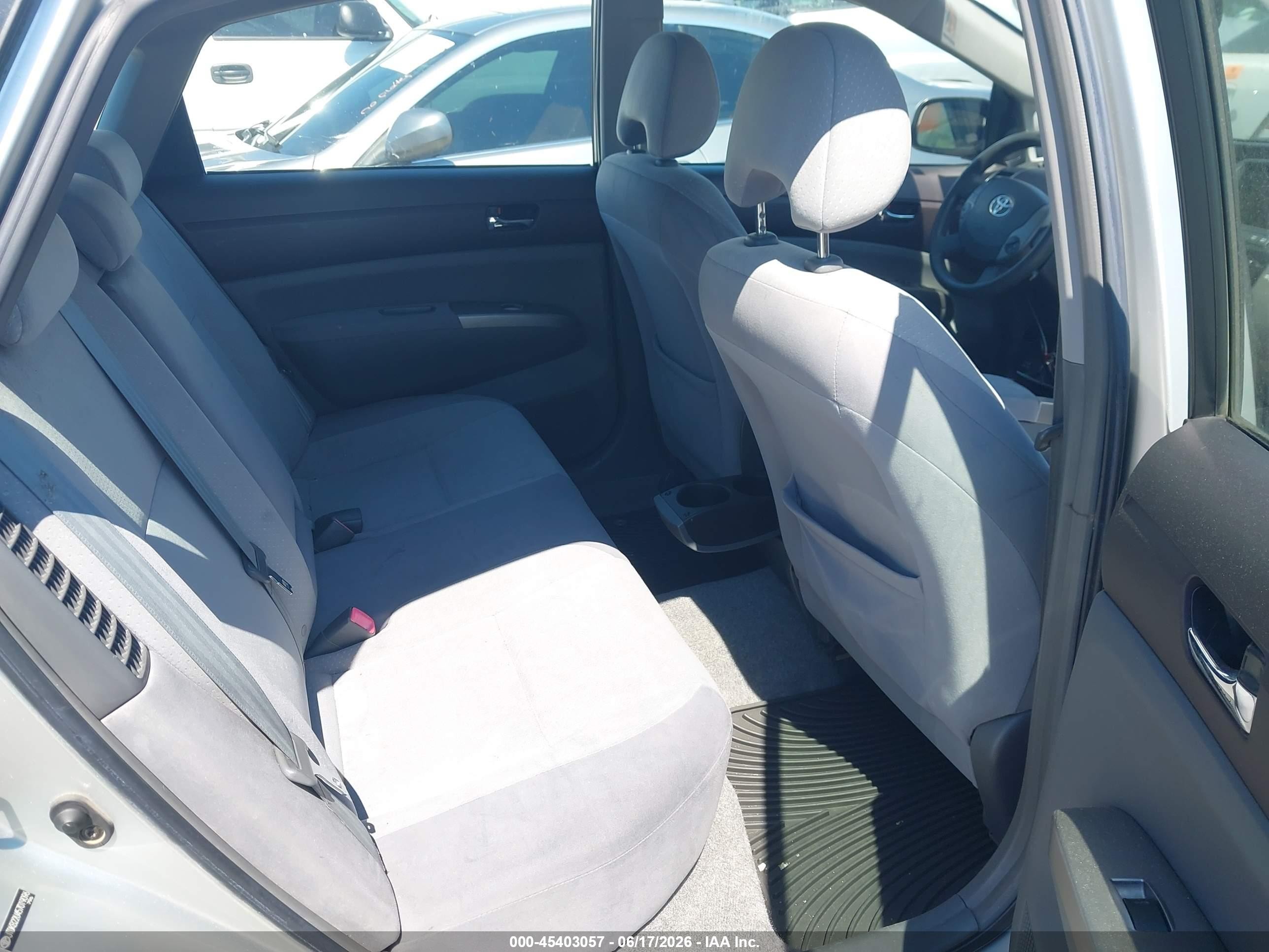 2005 Toyota Prius Gray vin: JTDKB22U457019096
