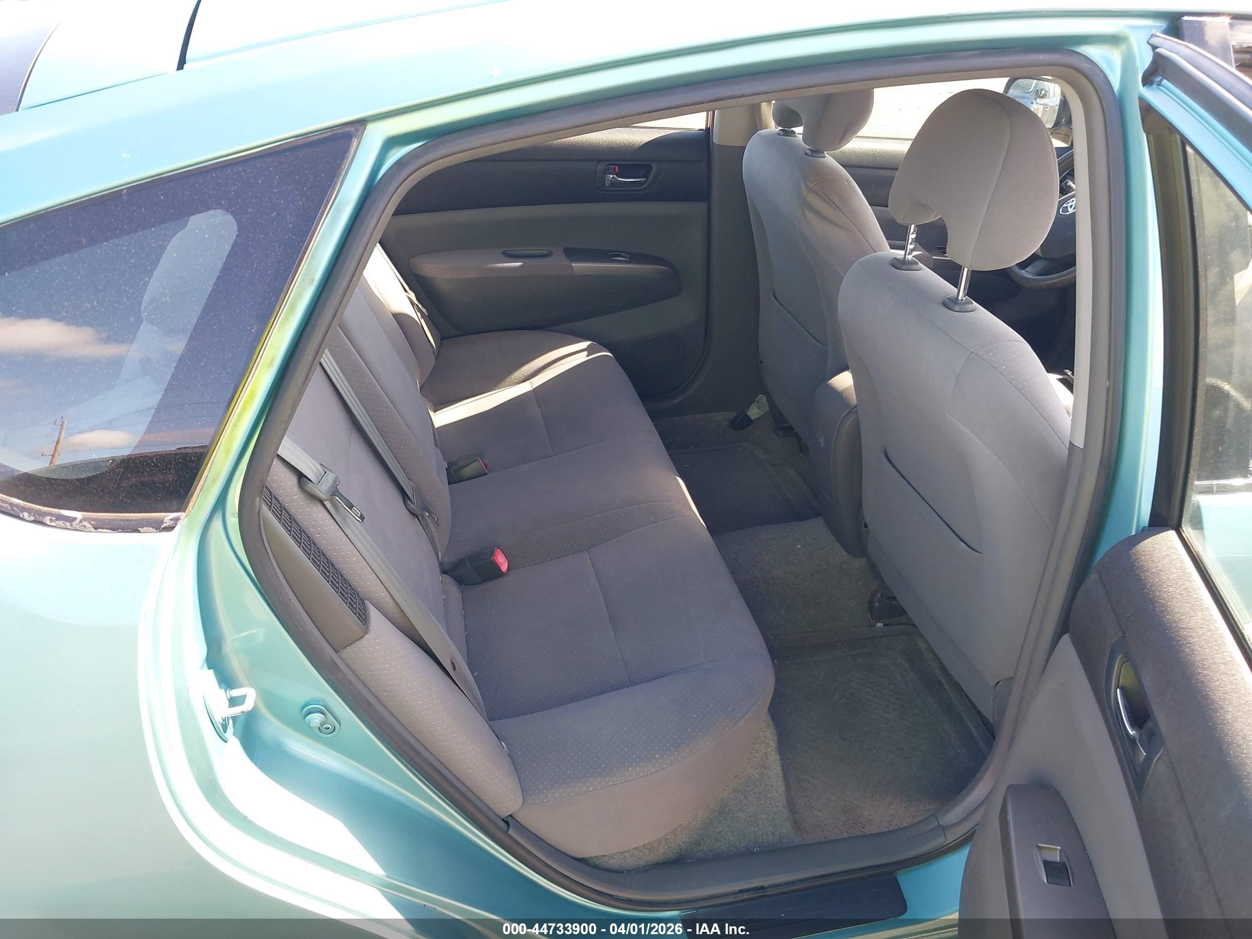 2006 Toyota Prius Light Blue vin: JTDKB22U463199480