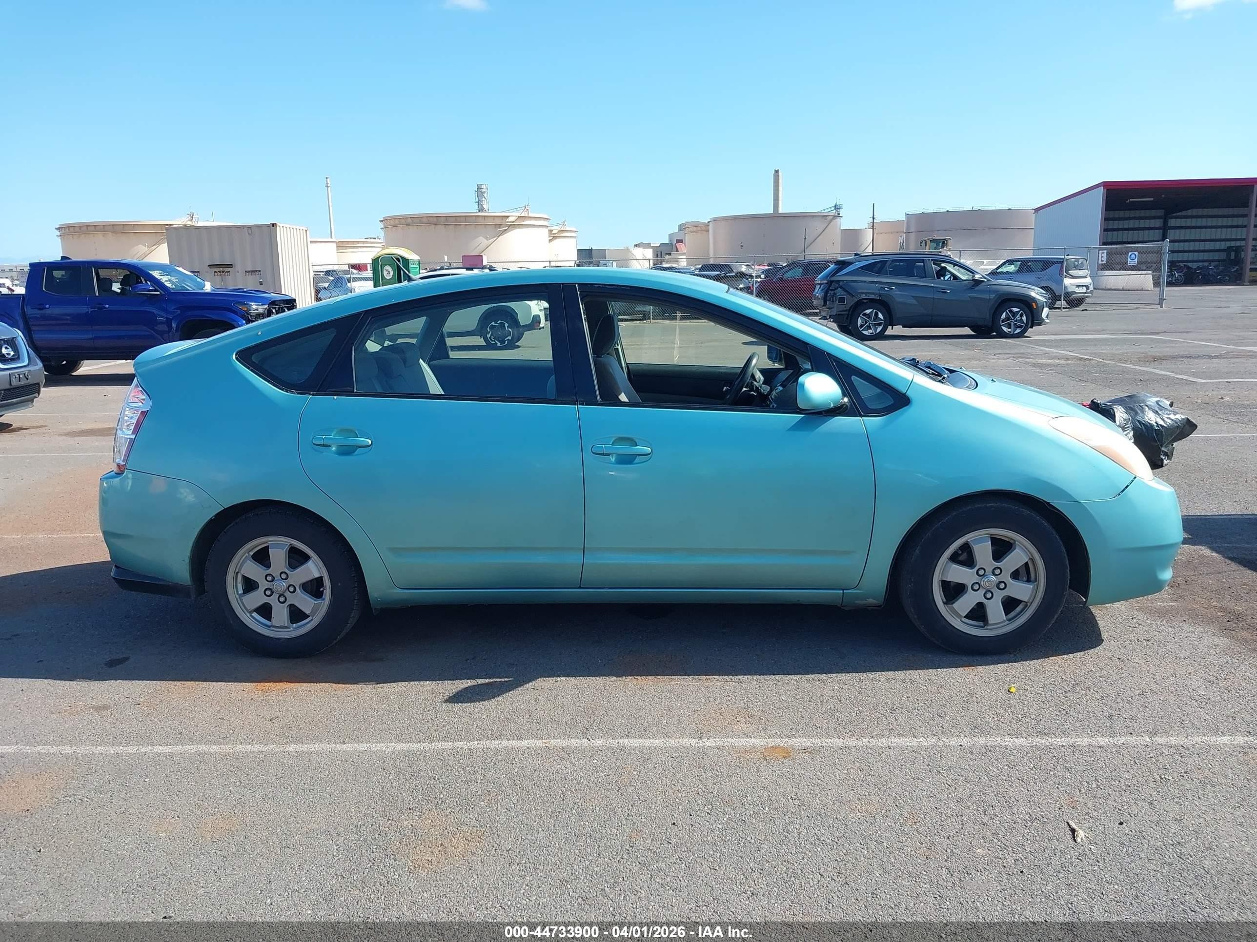 2006 Toyota Prius Light Blue vin: JTDKB22U463199480