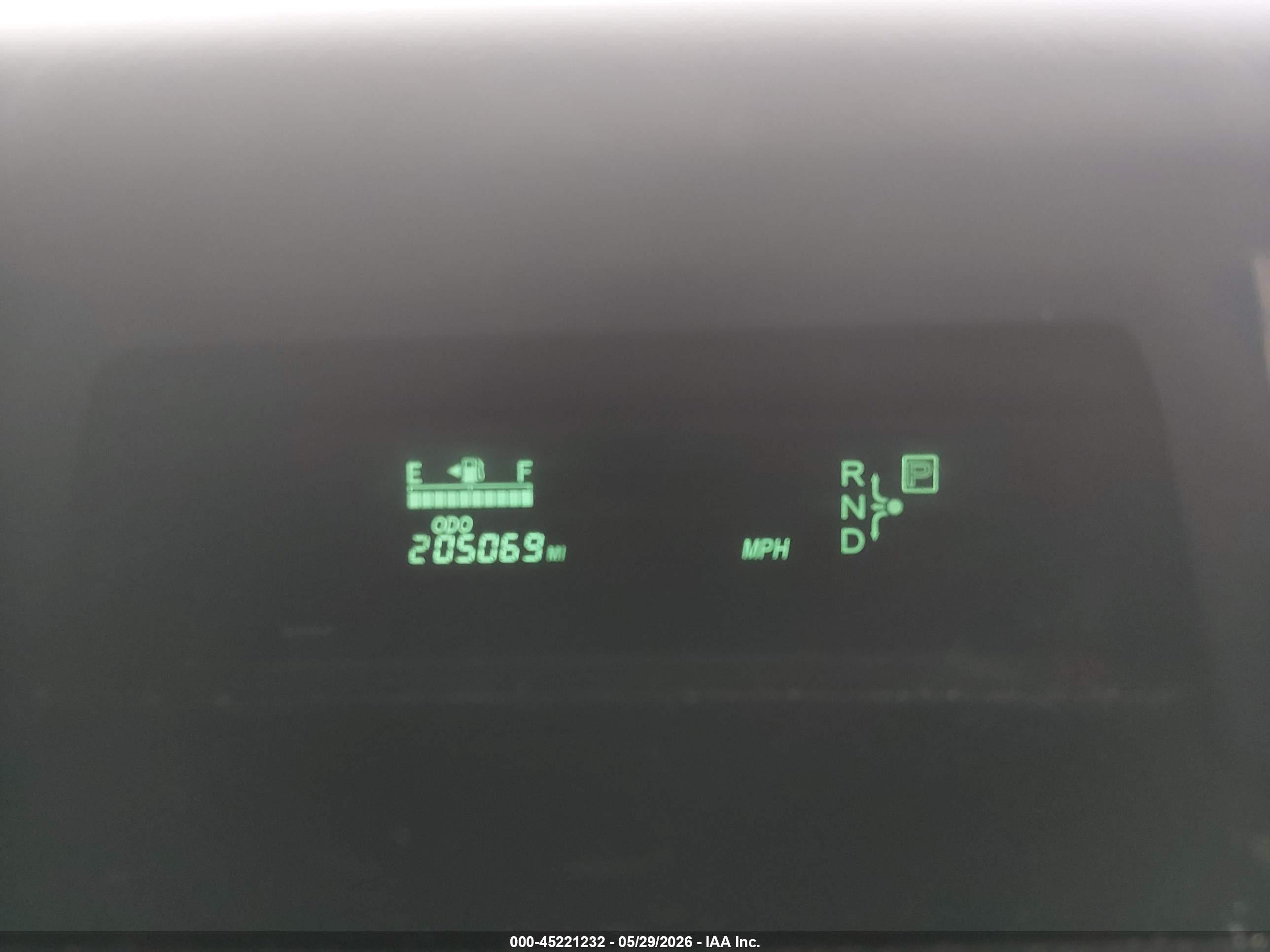 2005 Toyota Prius   Light Blue vin: JTDKB22U557043018