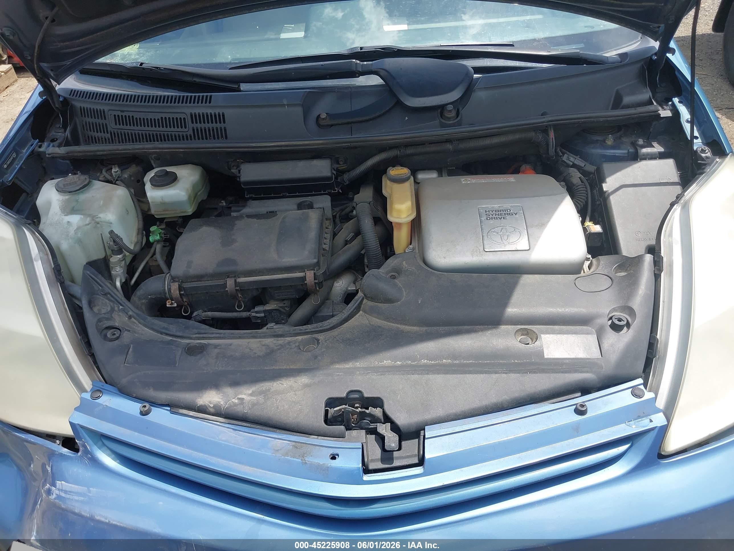 2004 Toyota Prius   Blue vin: JTDKB22U640102942