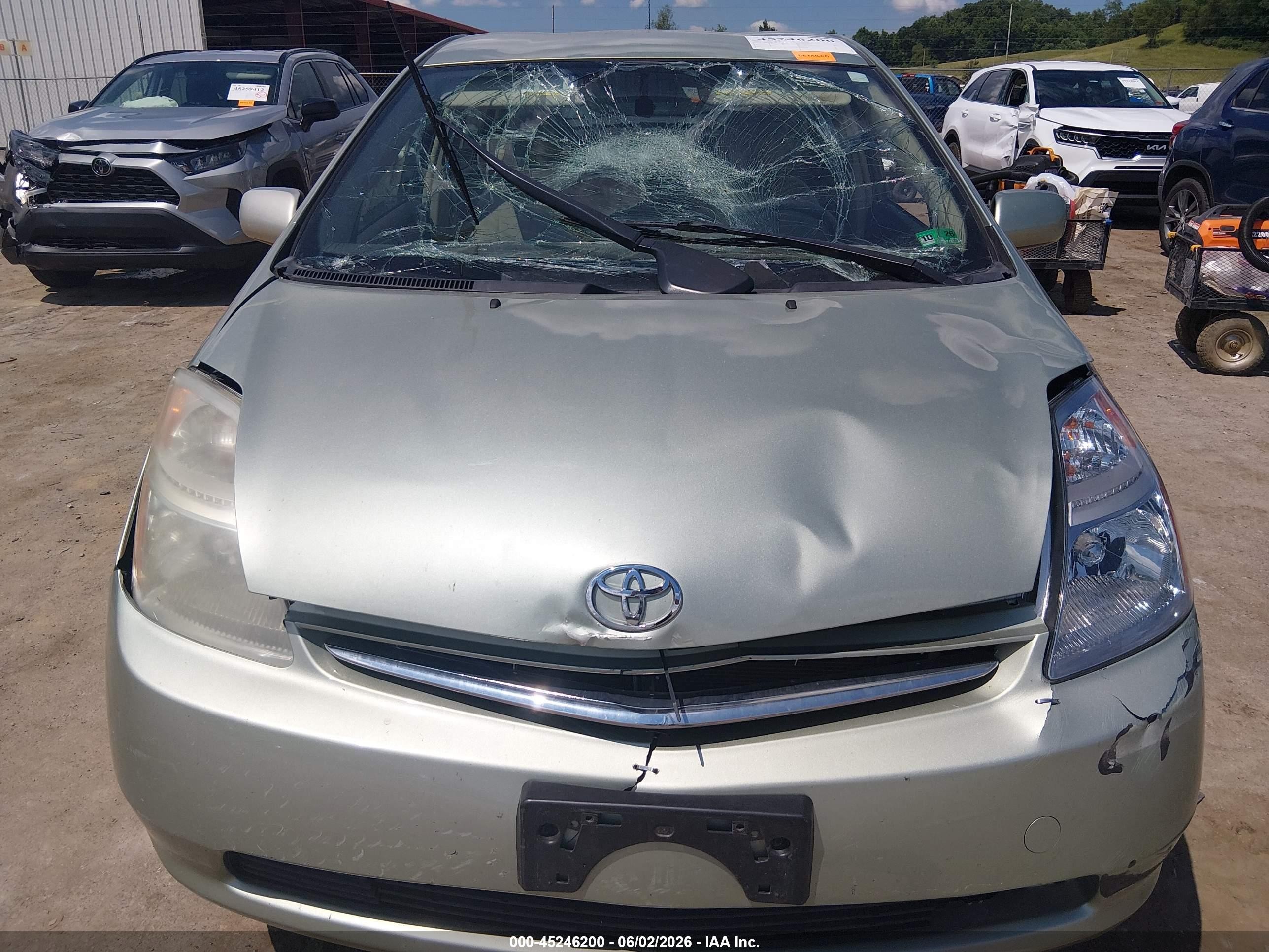 2006 Toyota Prius   Green vin: JTDKB22U663145761