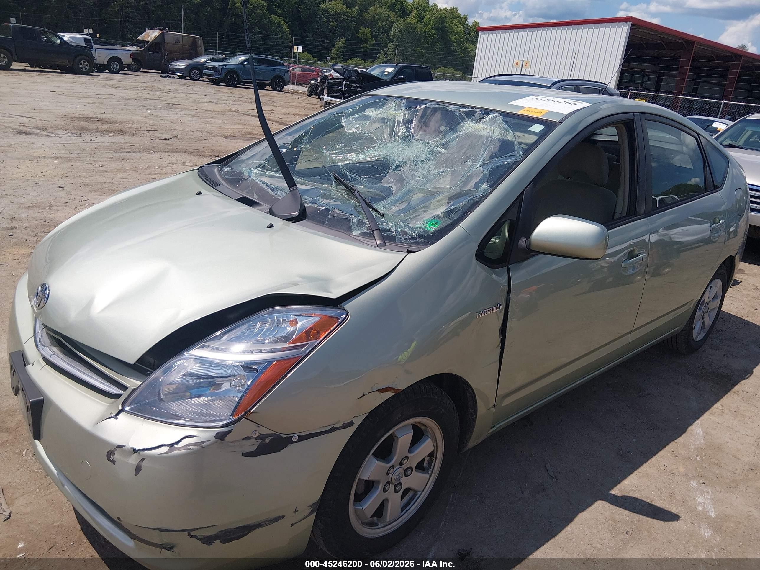 2006 Toyota Prius   Green vin: JTDKB22U663145761