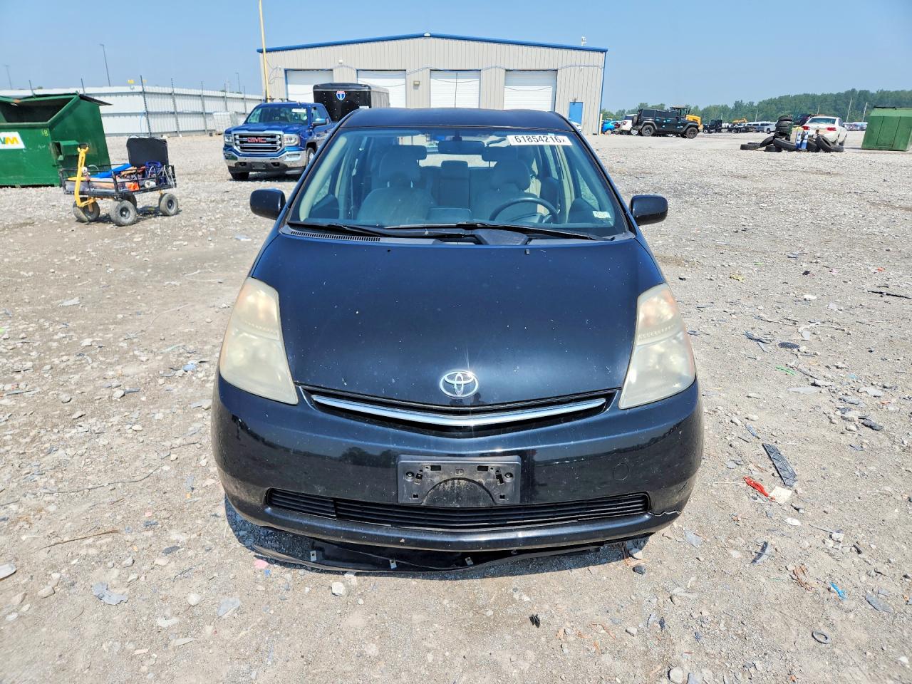 2006 Toyota Prius Base Black vin: JTDKB22U667524834