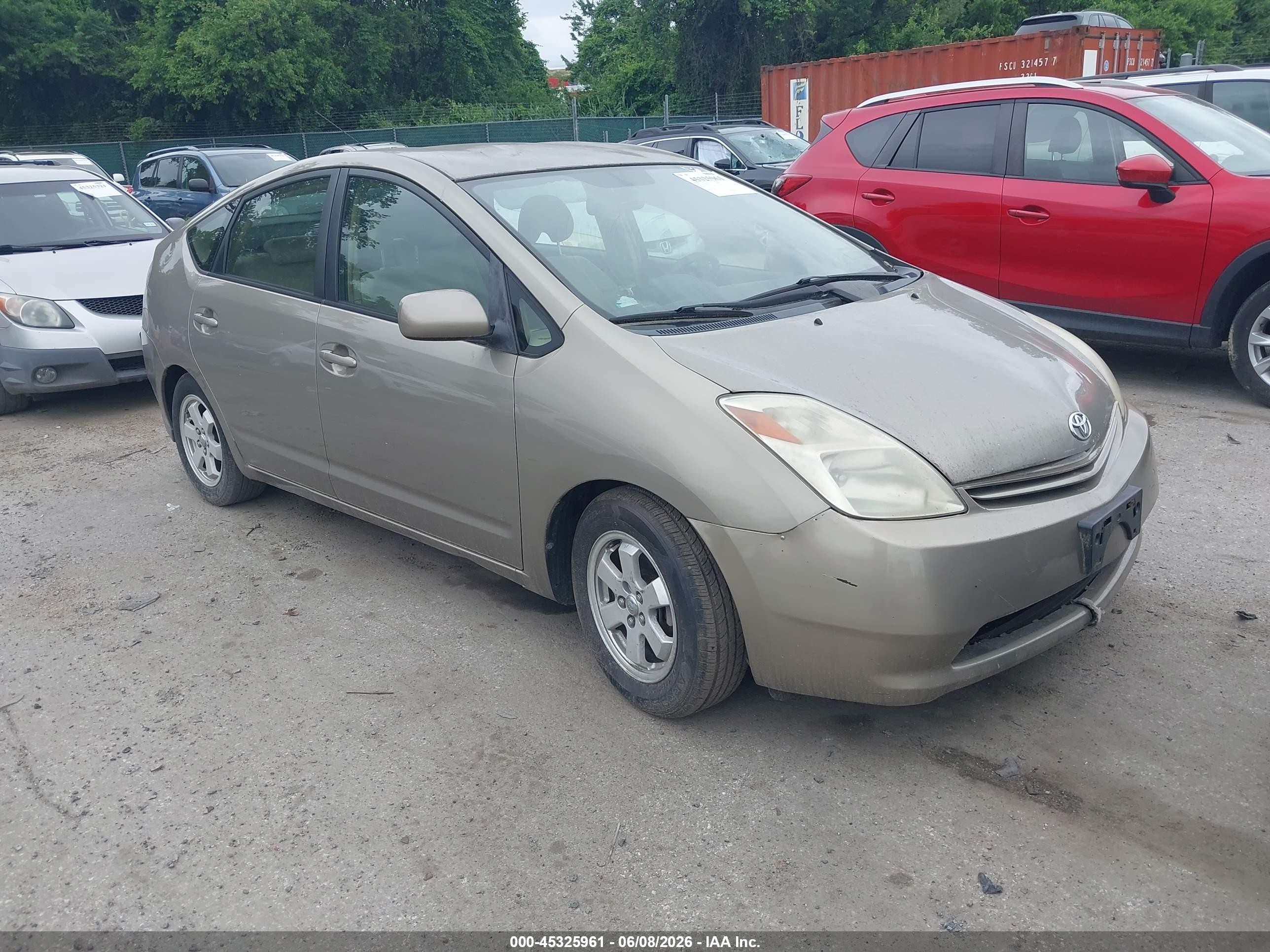 2005 Toyota Prius   Gold vin: JTDKB22U753022226