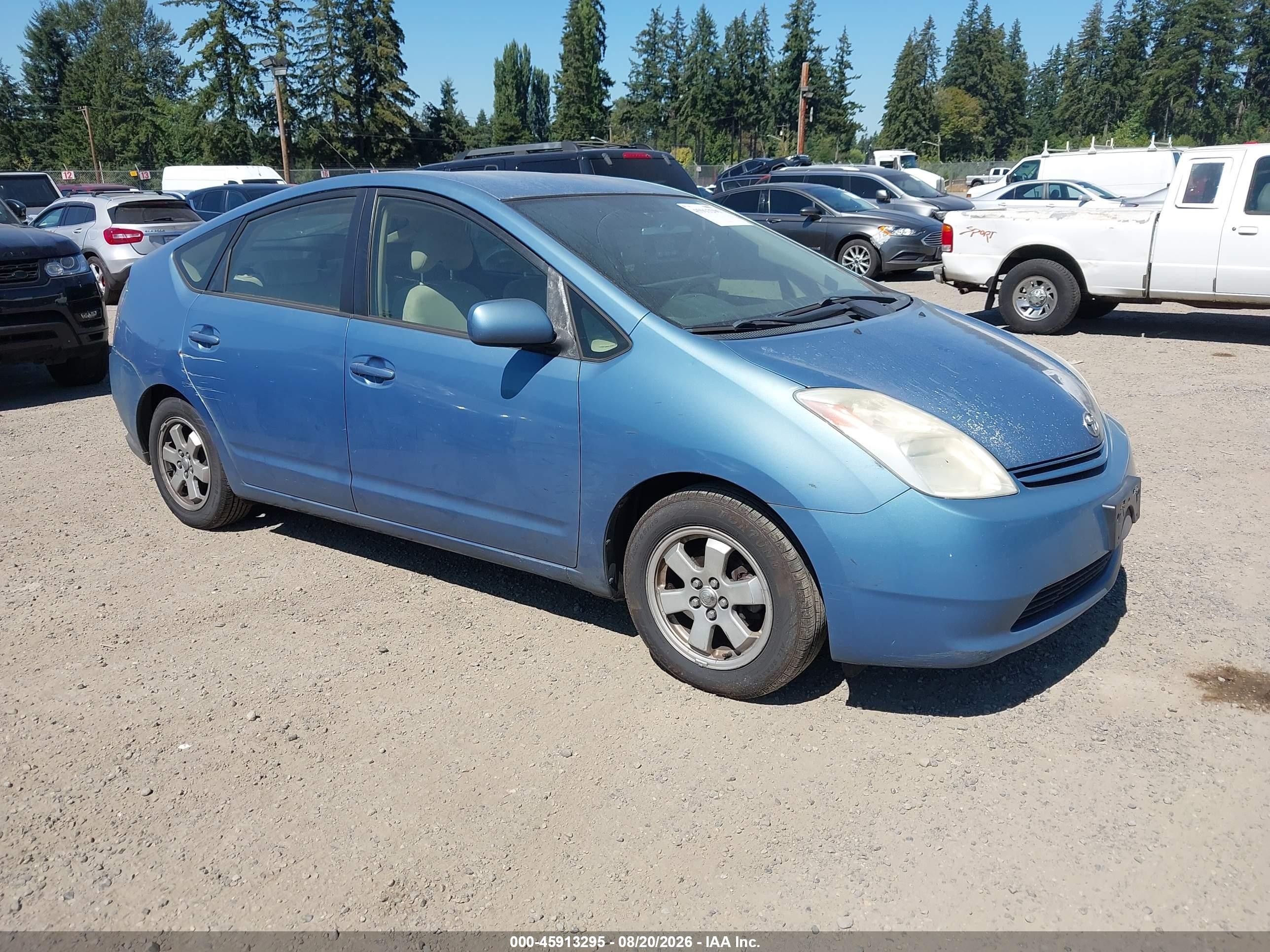 2005 Toyota Prius   Синий vin: JTDKB22U753053122