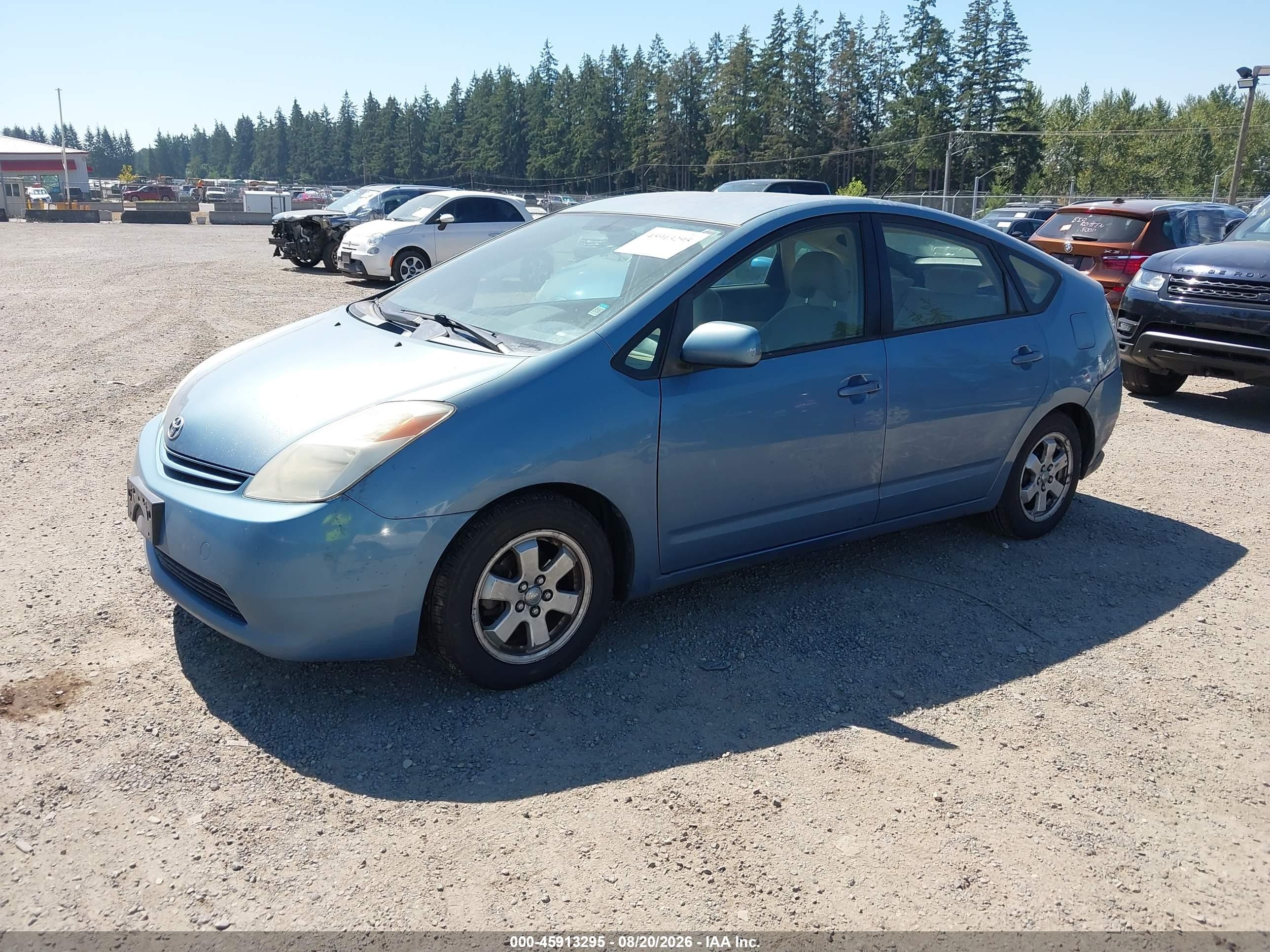 2005 Toyota Prius   Синий vin: JTDKB22U753053122