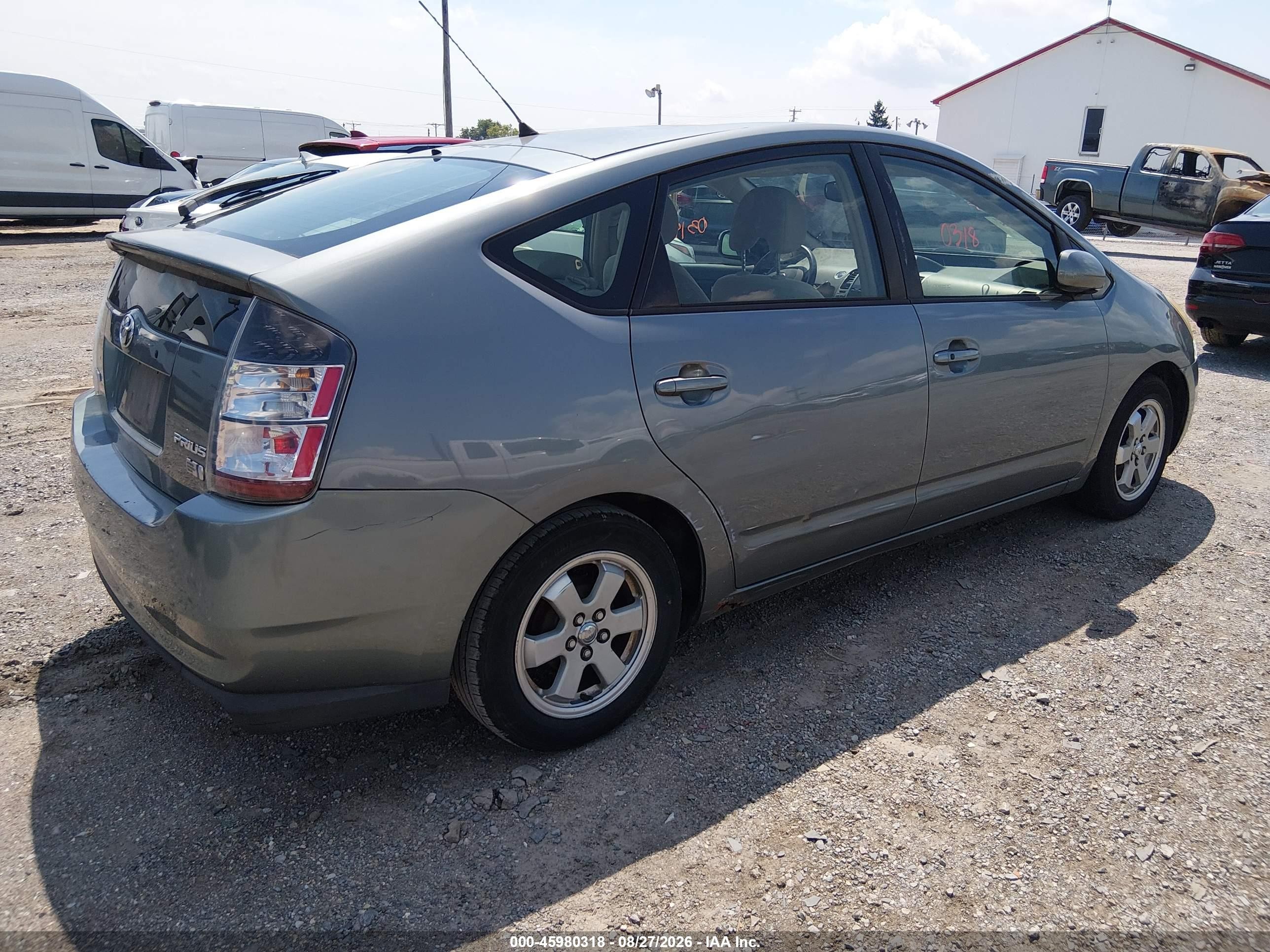 2005 Toyota Prius   Gray vin: JTDKB22U753126957