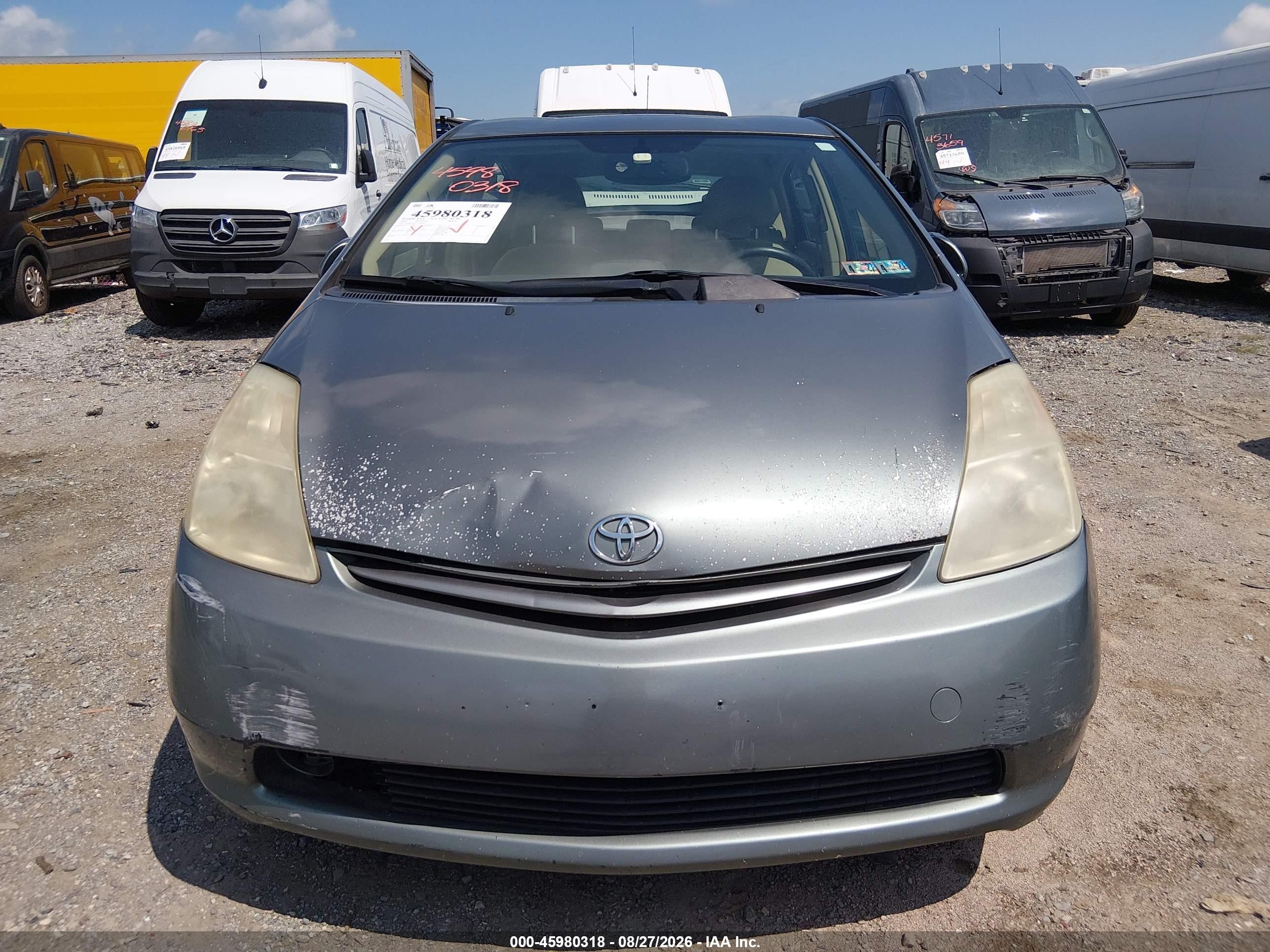 2005 Toyota Prius   Gray vin: JTDKB22U753126957