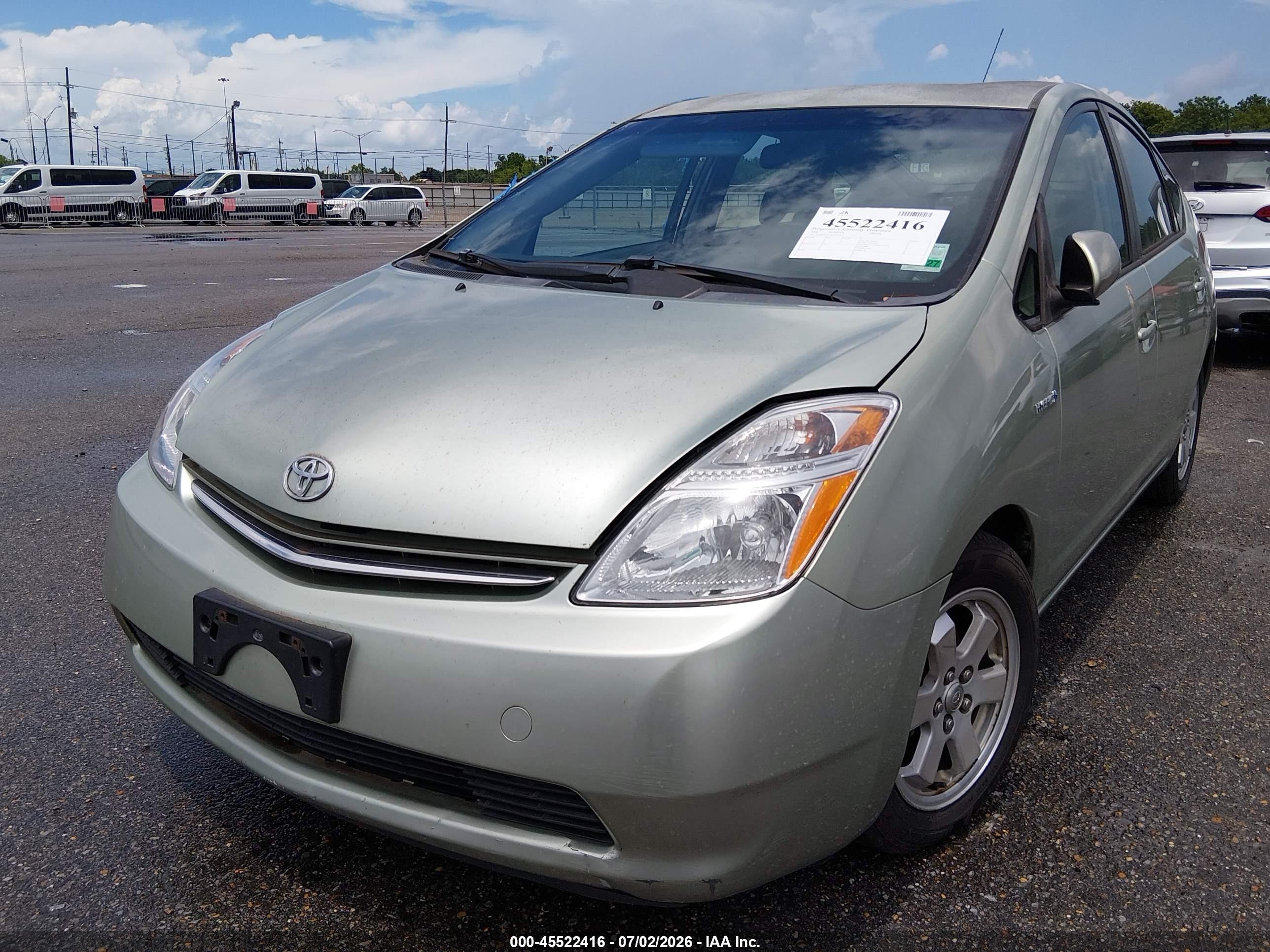 2006 Toyota Prius Beige vin: JTDKB22U763146076