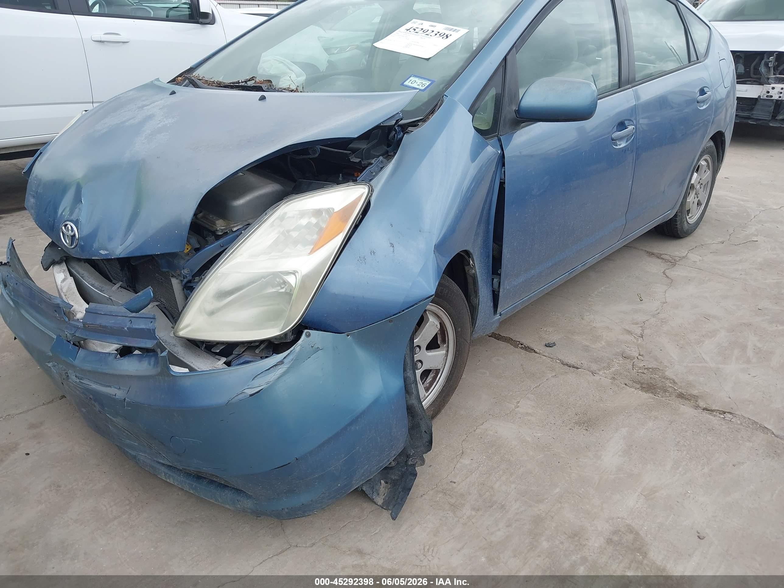 2004 Toyota Prius Синий vin: JTDKB22U840023658
