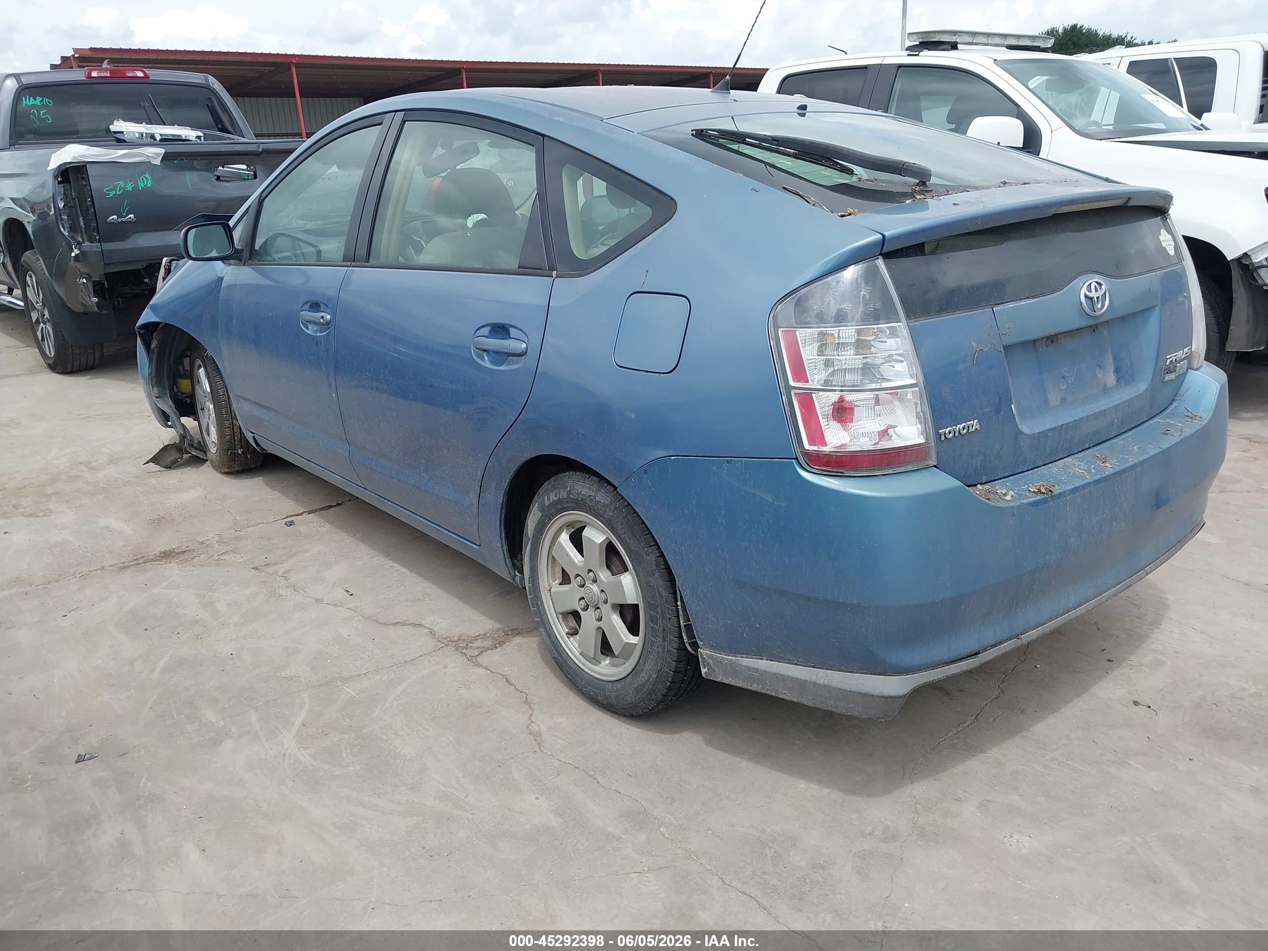 2004 Toyota Prius Синий vin: JTDKB22U840023658