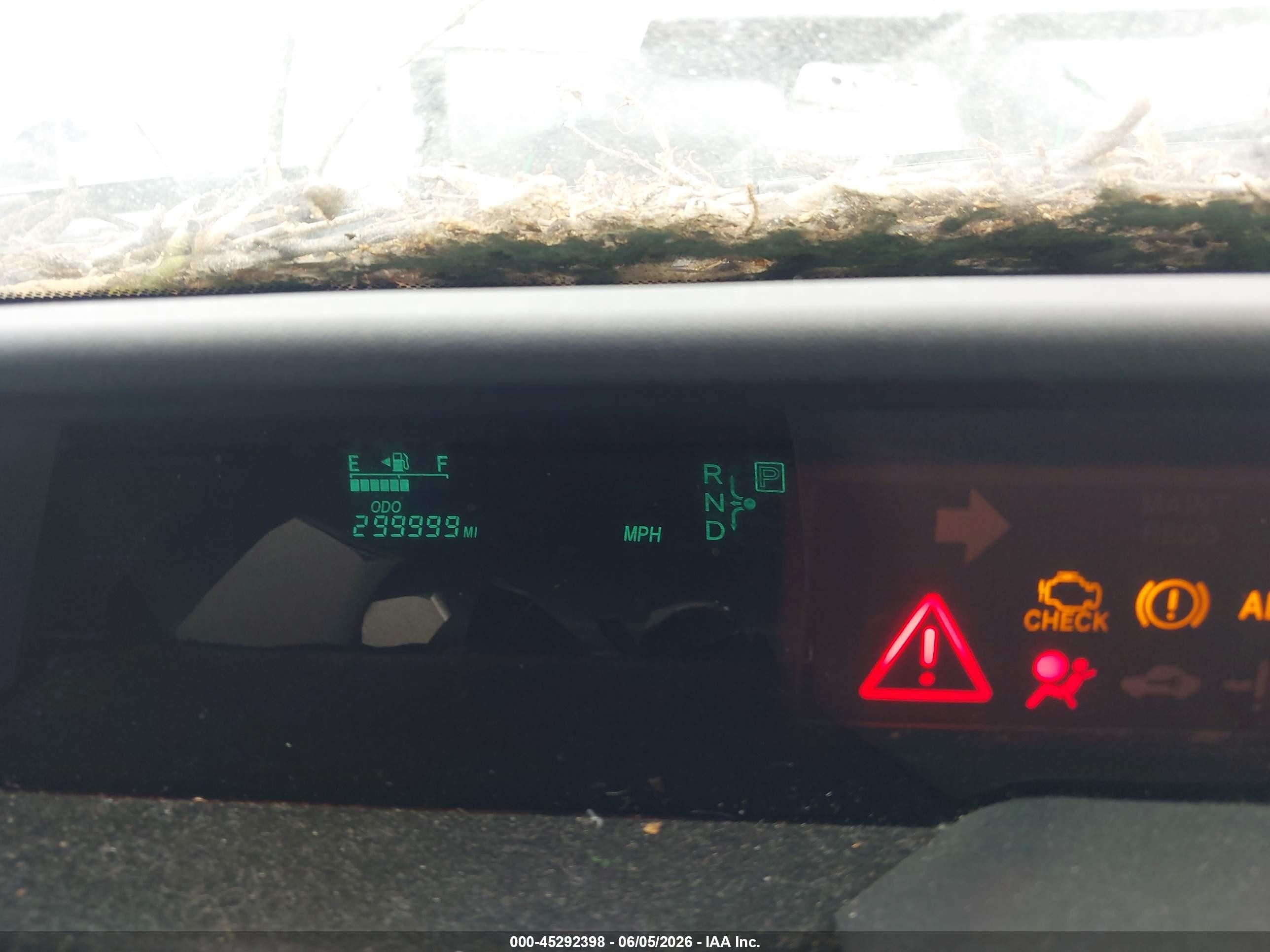 2004 Toyota Prius Синий vin: JTDKB22U840023658