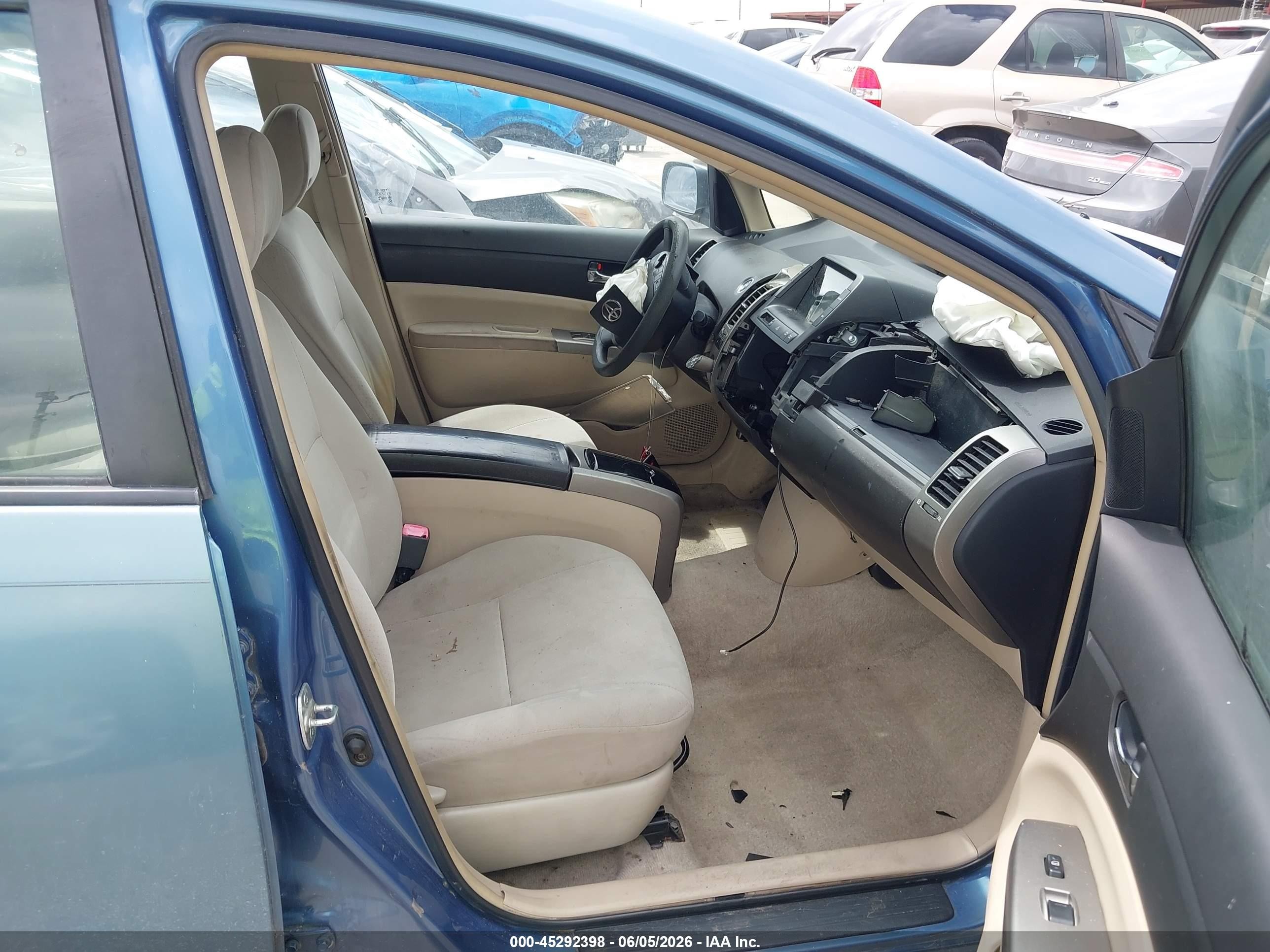 2004 Toyota Prius Синий vin: JTDKB22U840023658