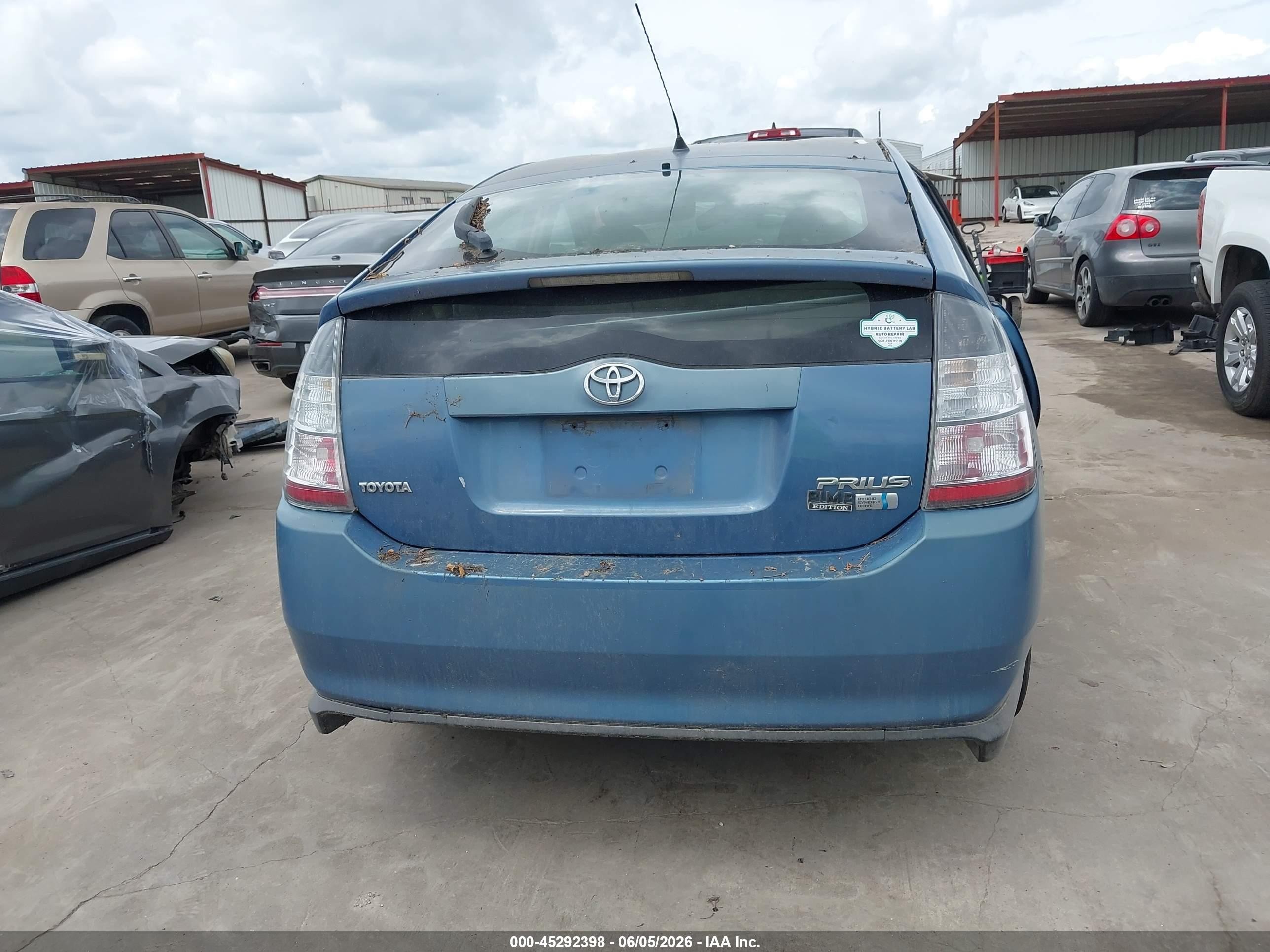 2004 Toyota Prius Синий vin: JTDKB22U840023658