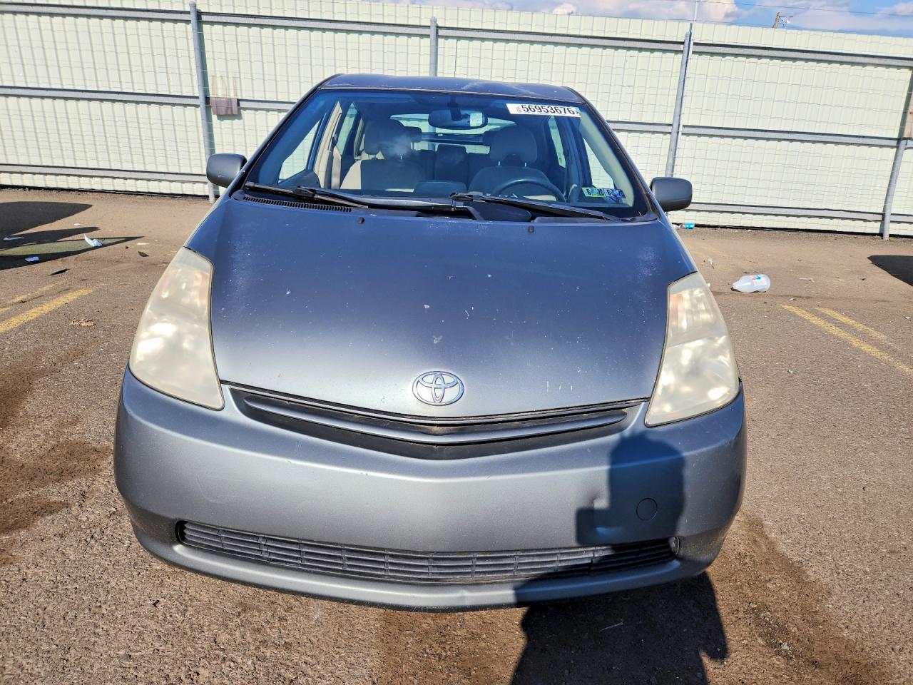 2005 Toyota Prius Base Silver vin: JTDKB22UX53039800