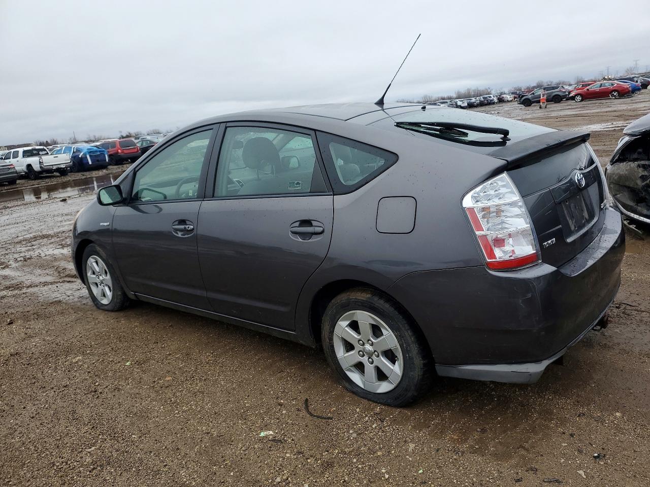 2008 Toyota Prius Gray vin: JTDKB60U783390915