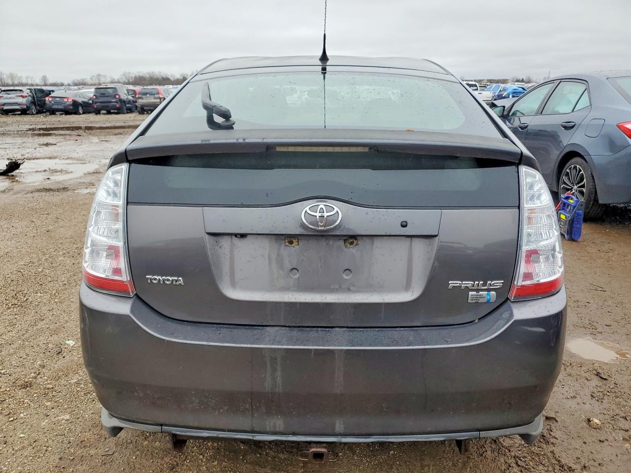 2008 Toyota Prius Gray vin: JTDKB60U783390915