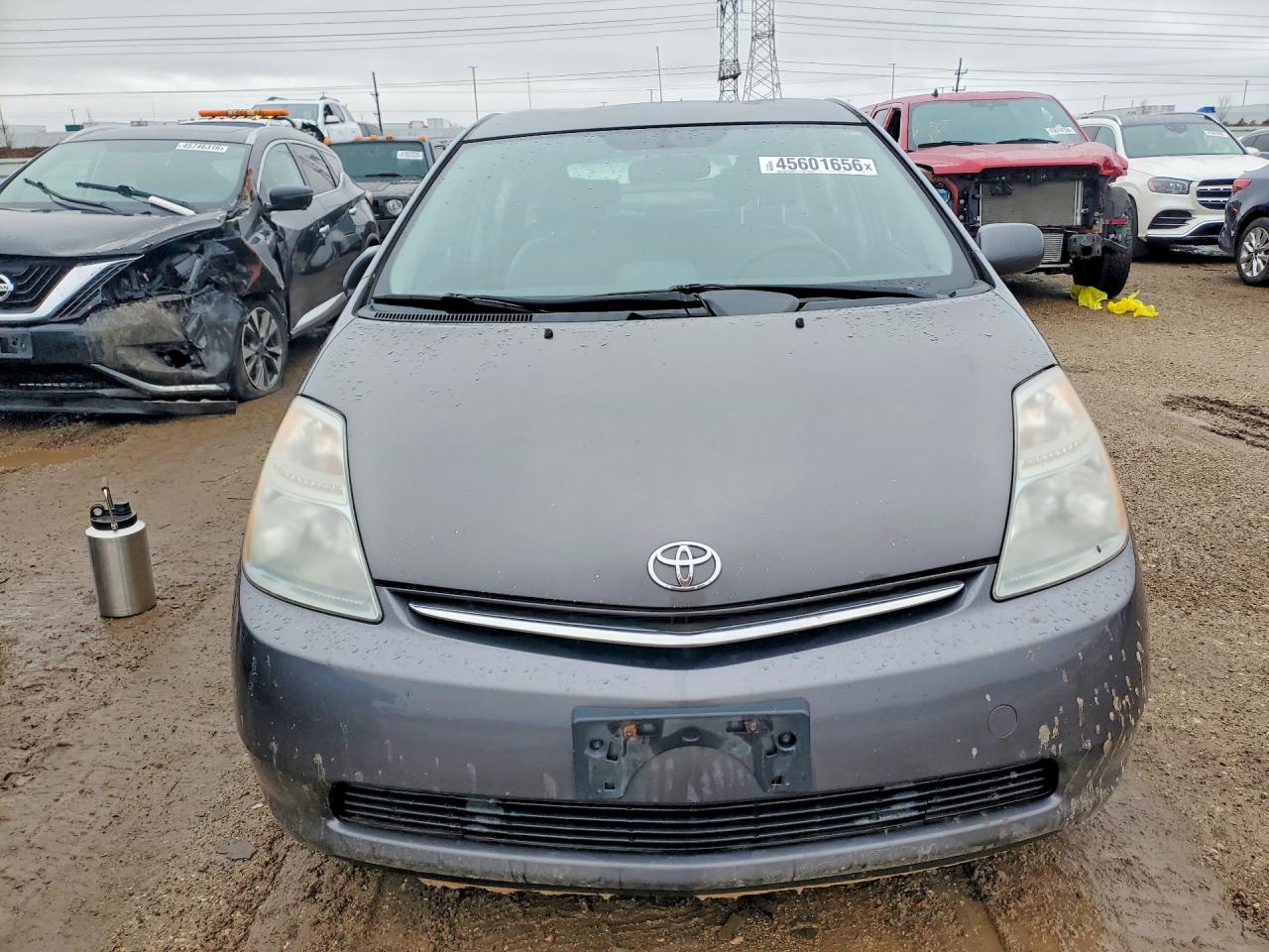 2008 Toyota Prius Gray vin: JTDKB60U783390915