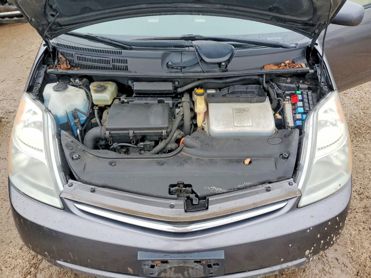 2008 Toyota Prius Gray vin: JTDKB60U783390915