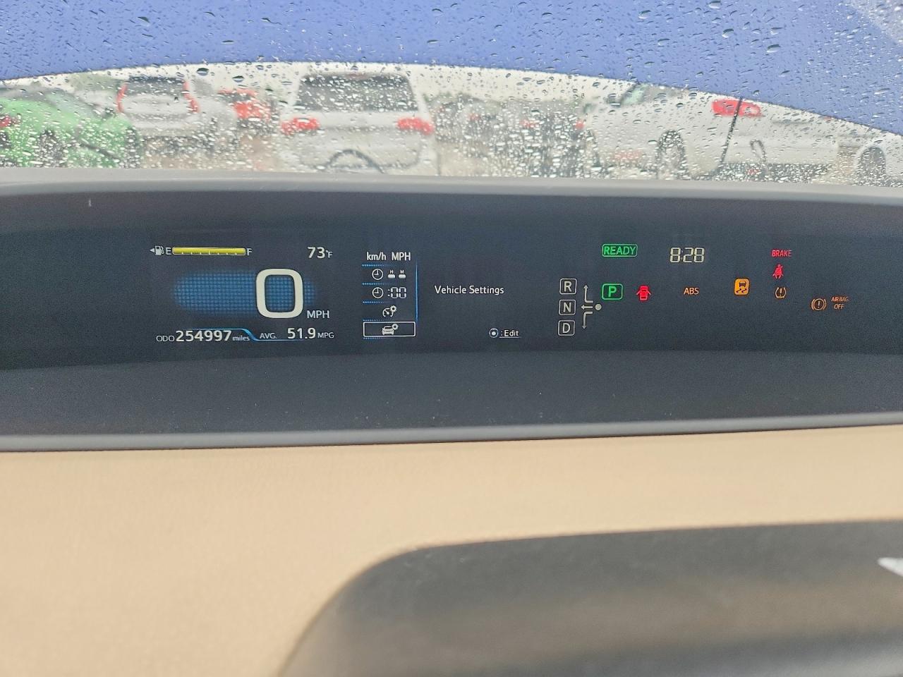 2016 Toyota Prius Two Blue vin: JTDKBRFU1G3519620