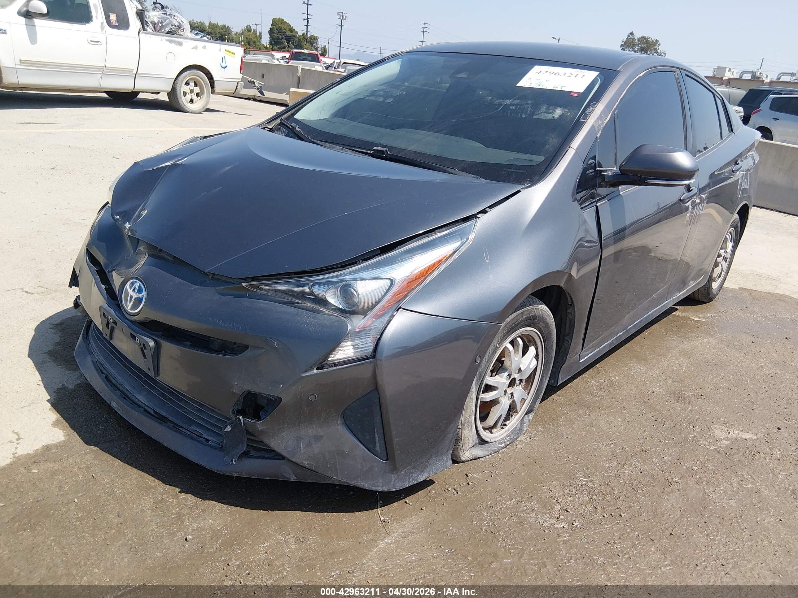 2017 Toyota Prius Two Black vin: JTDKBRFU3H3564544