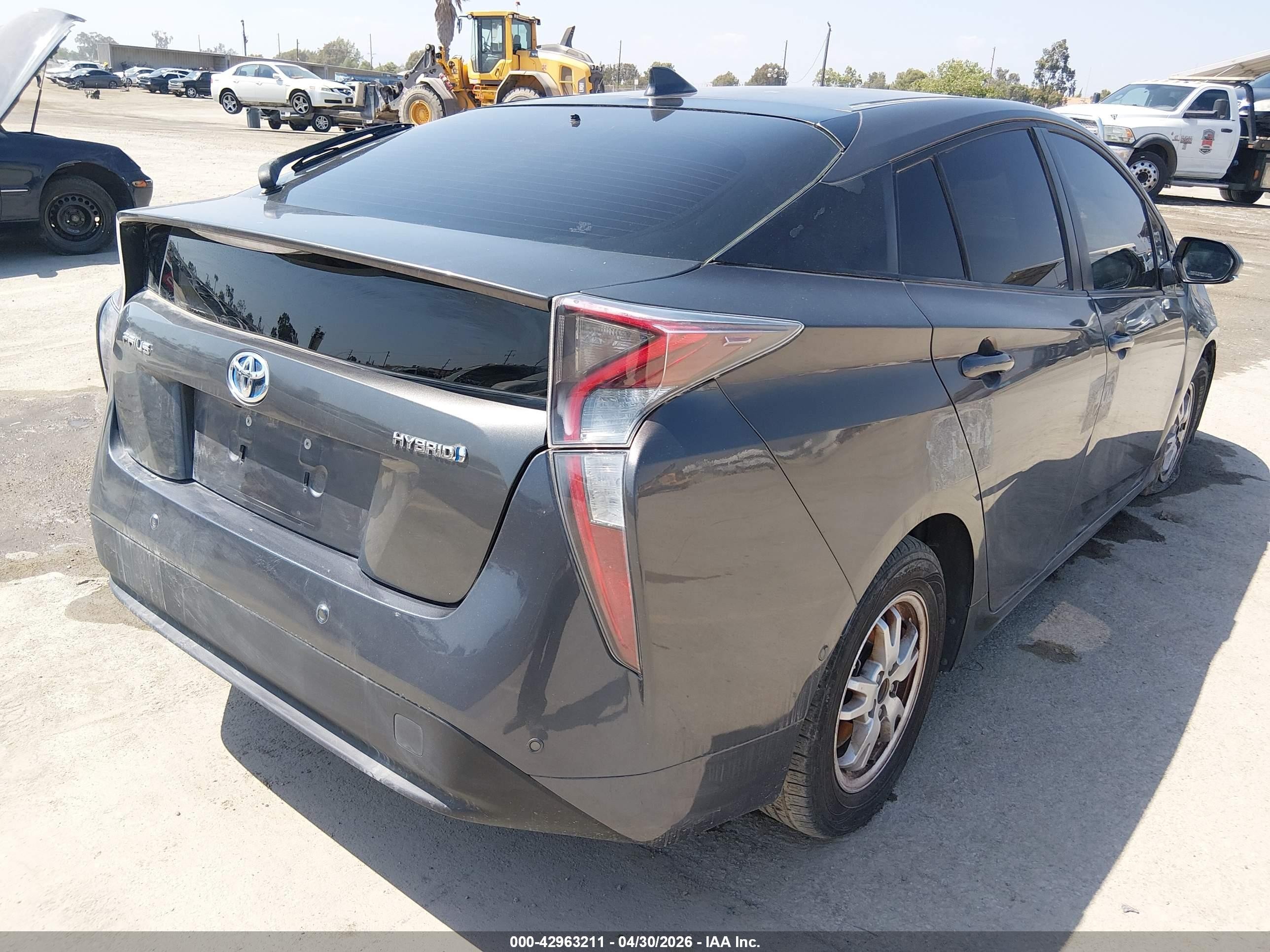 2017 Toyota Prius Two Black vin: JTDKBRFU3H3564544
