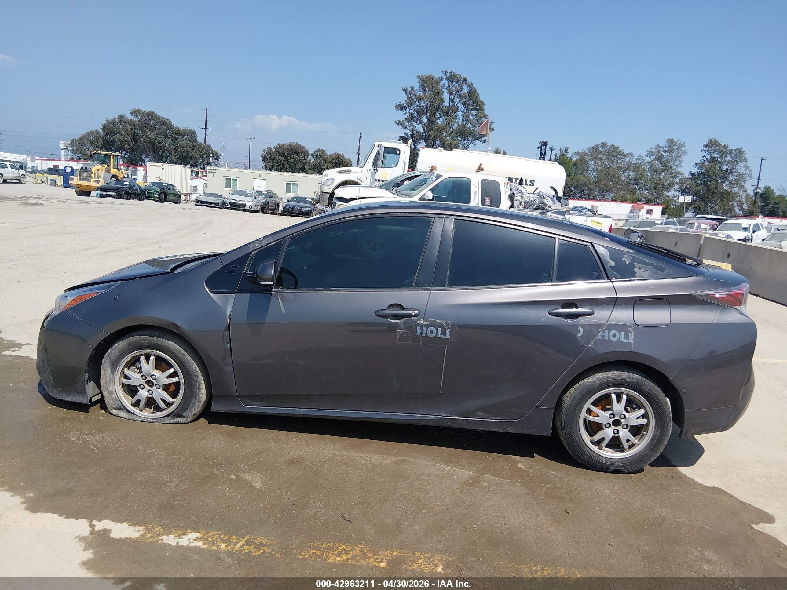 2017 Toyota Prius Two Black vin: JTDKBRFU3H3564544