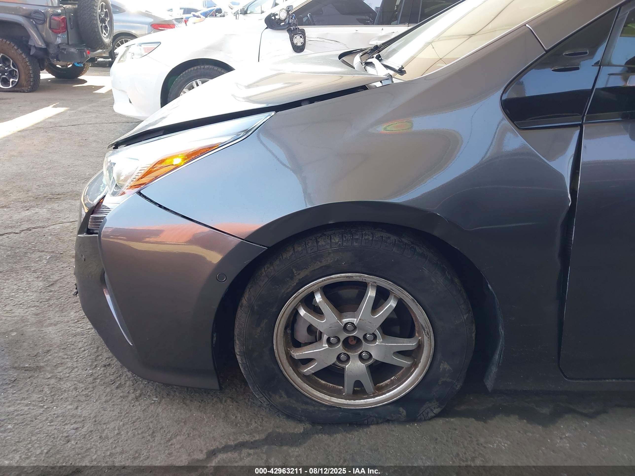 2017 Toyota Prius Two Black vin: JTDKBRFU3H3564544