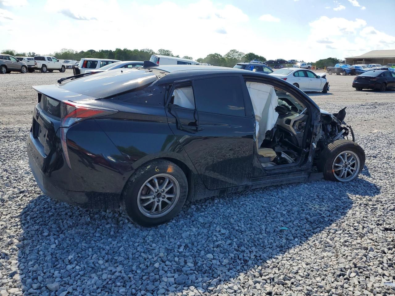 2018 Toyota Prius Two Black vin: JTDKBRFU3J3062767