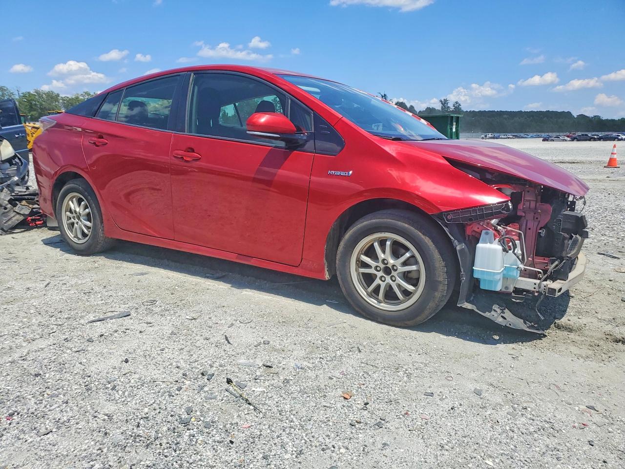 2017 Toyota Prius Two Red vin: JTDKBRFU5H3565470