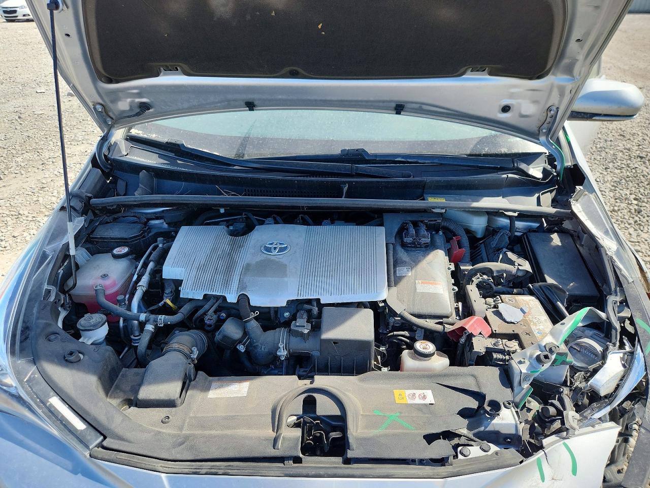 2017 Toyota Prius Two Silver vin: JTDKBRFUXH3036368