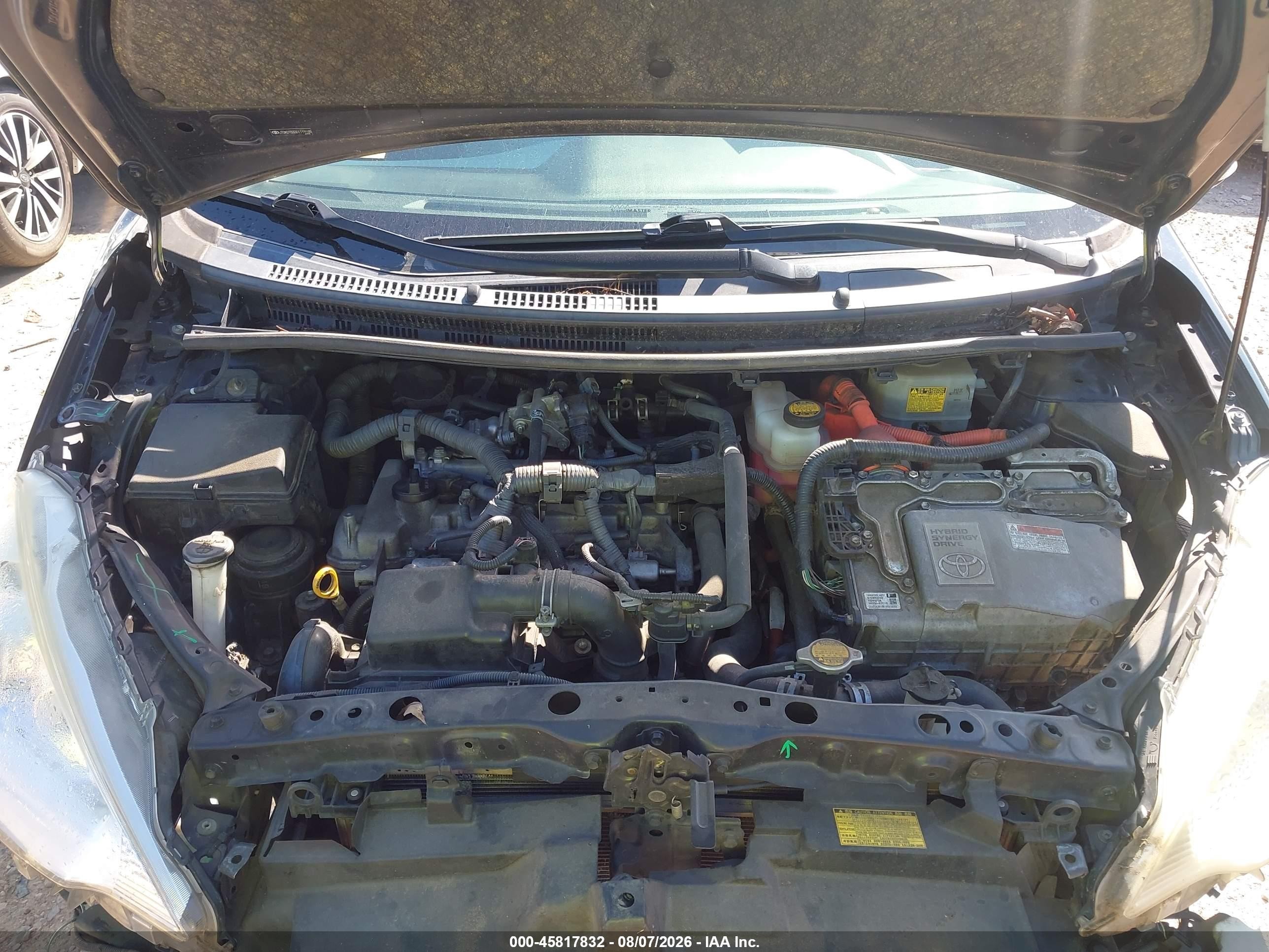 2012 Toyota Prius C Three Черный vin: JTDKDTB30C1005669