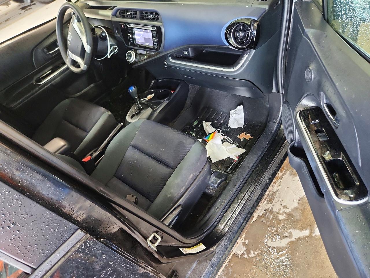 2016 Toyota Prius C Two Black vin: JTDKDTB30G1126675