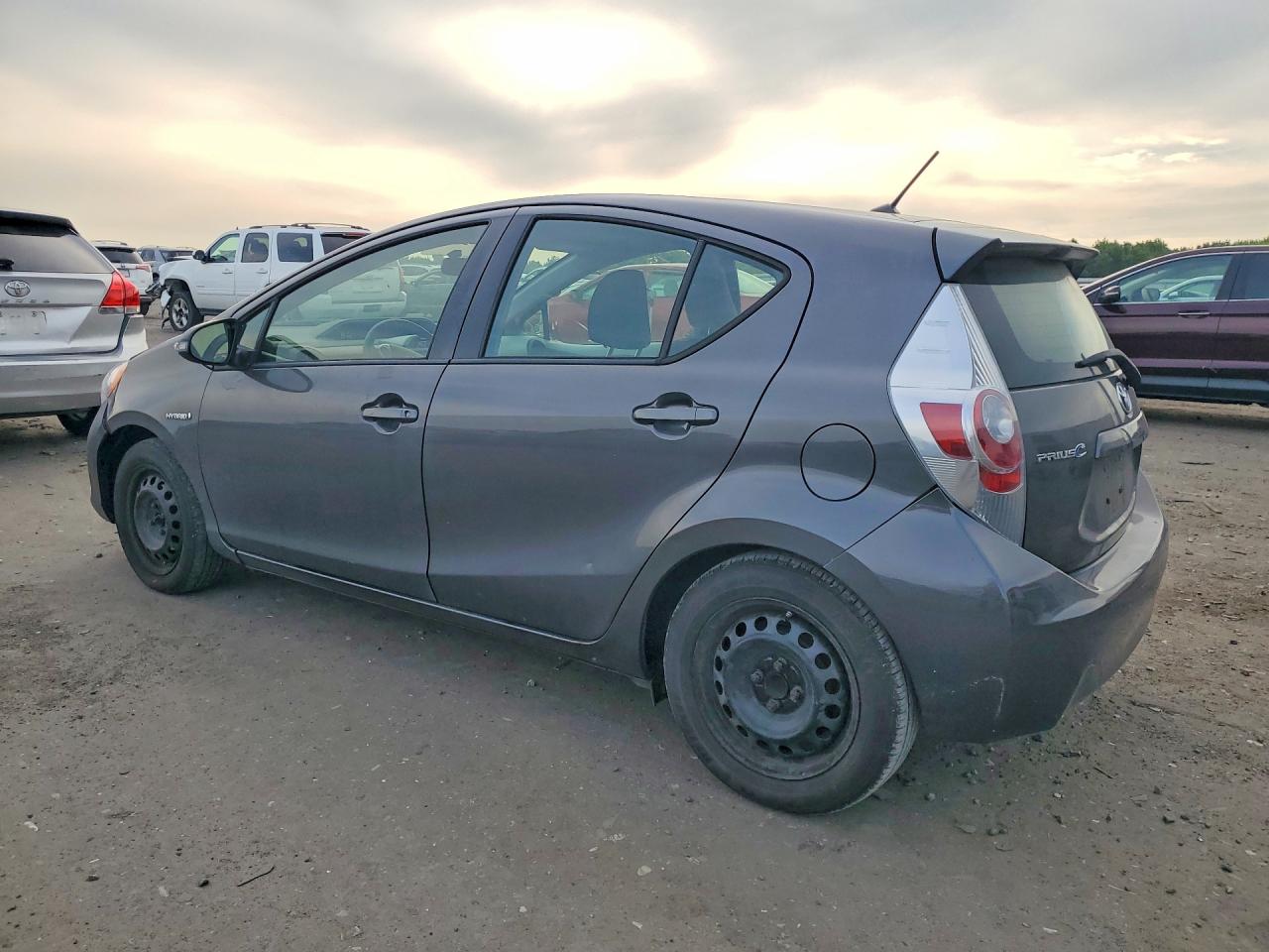 2012 Toyota Prius C Two Gray vin: JTDKDTB31C1509924