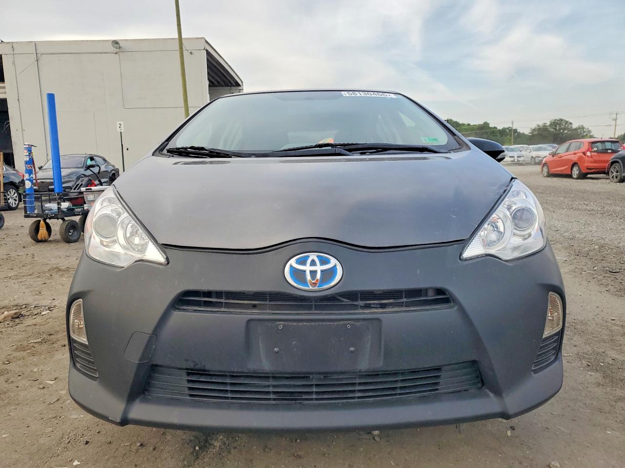 2012 Toyota Prius C Two Gray vin: JTDKDTB31C1509924