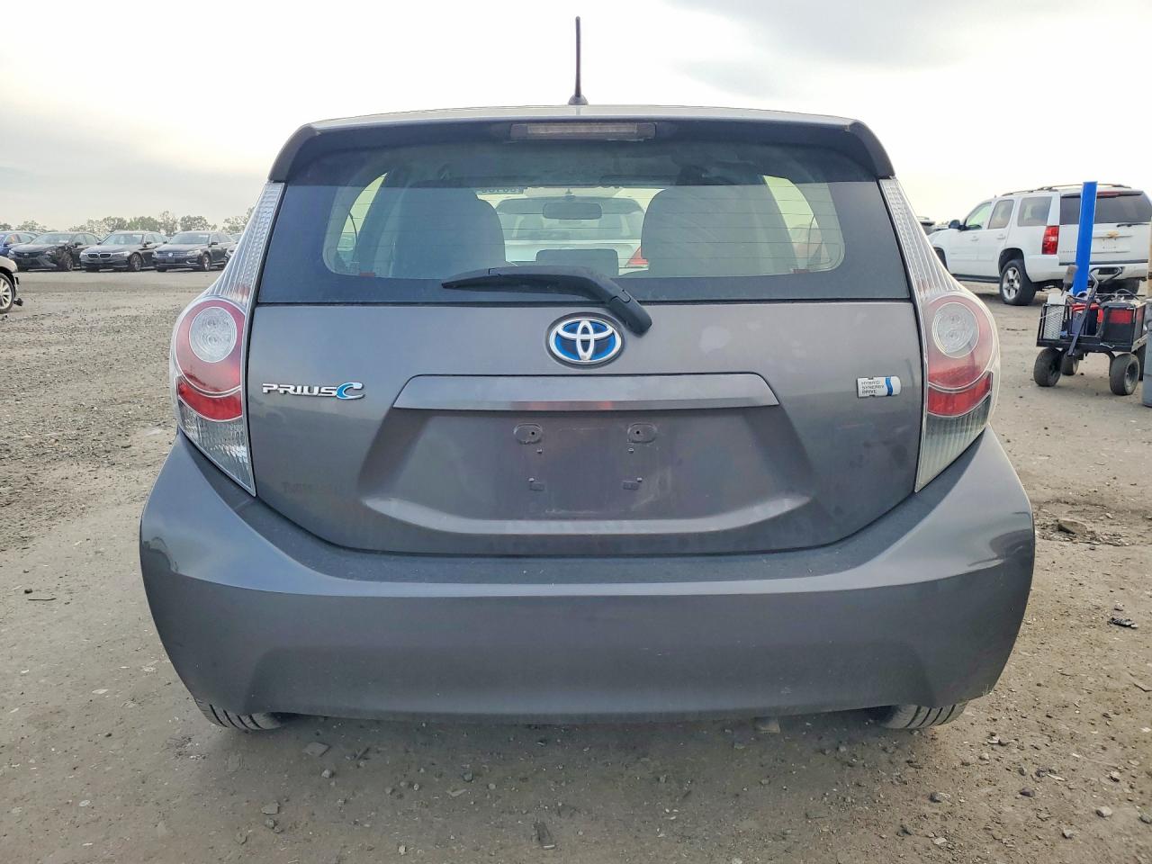2012 Toyota Prius C Two Gray vin: JTDKDTB31C1509924