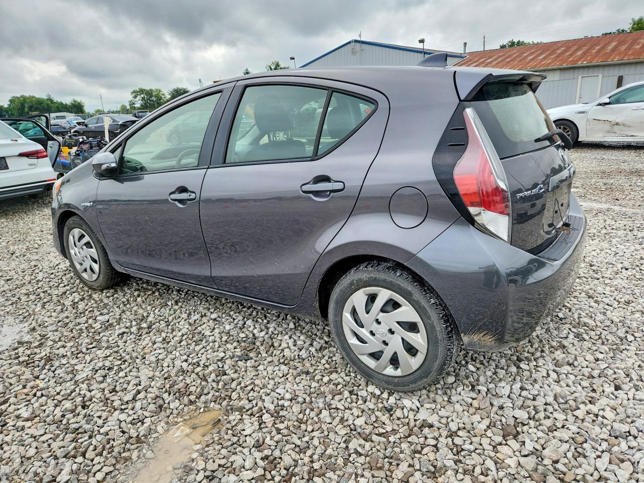 2015 Toyota Prius C Gray vin: JTDKDTB31F1576933